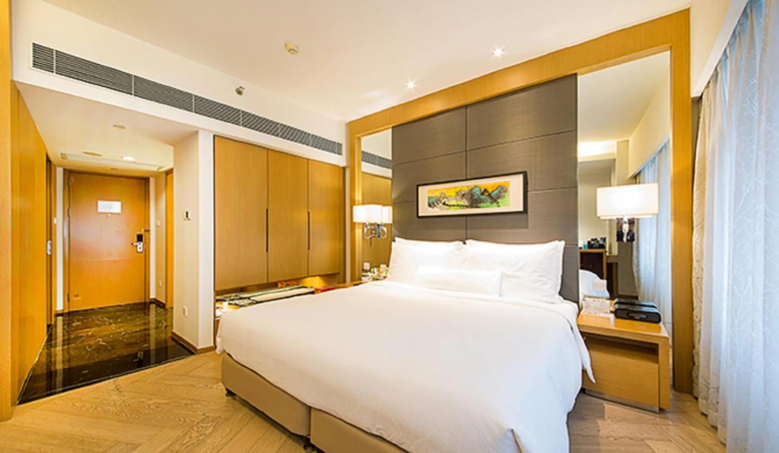 Bedroom, Bed in Somerset Riverview Chengdu-Near Tianfu Square