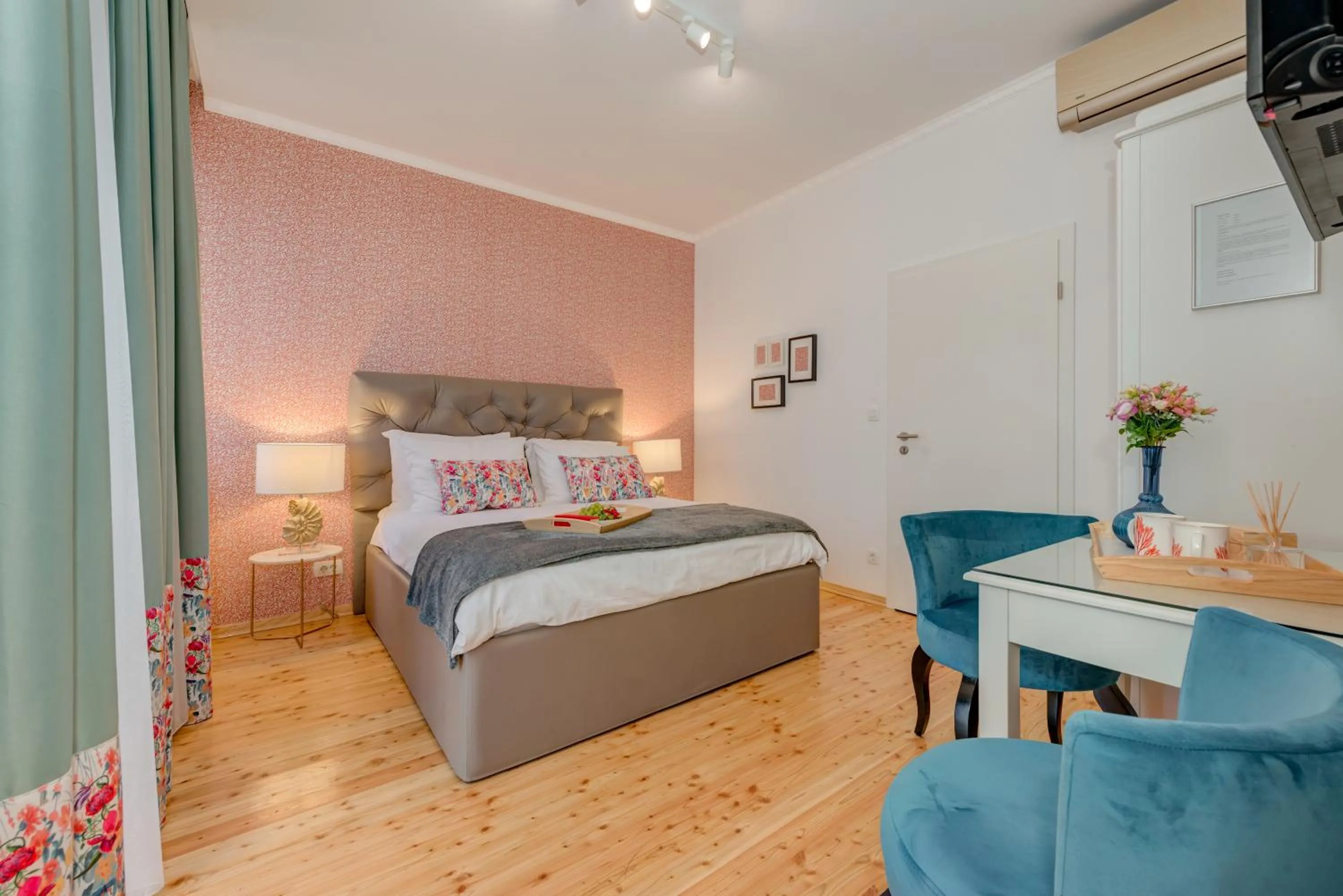 Bed in Deluxe Rooms Tramonto