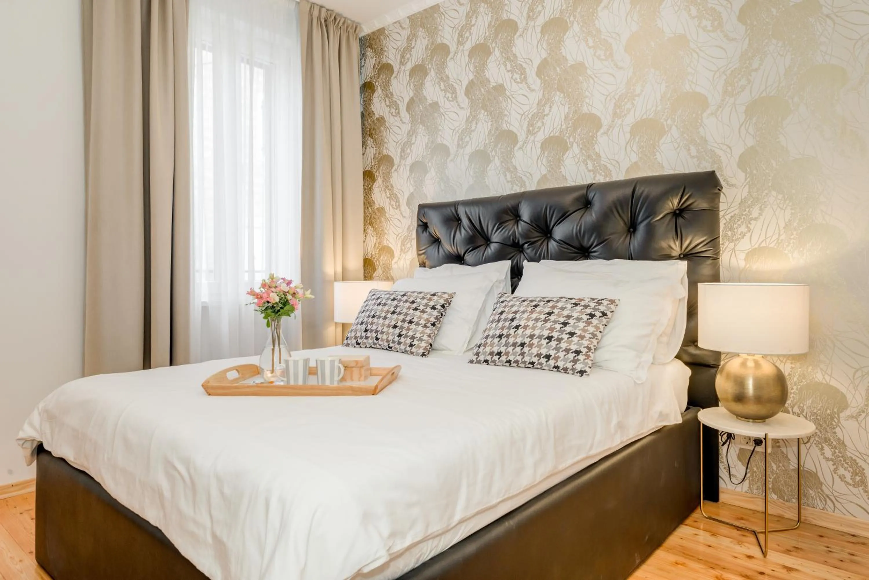 Bed in Deluxe Rooms Tramonto