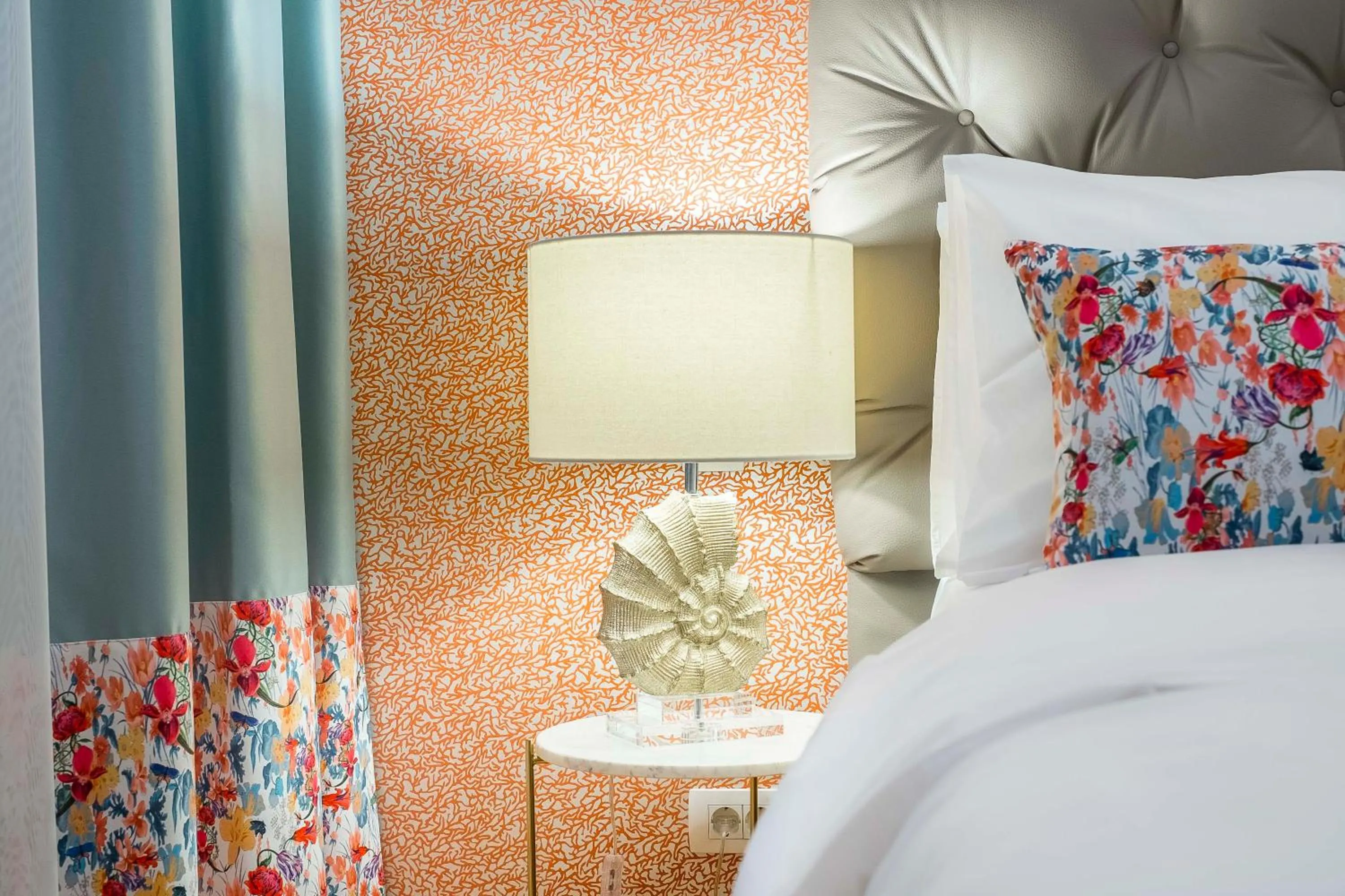 Bed in Deluxe Rooms Tramonto