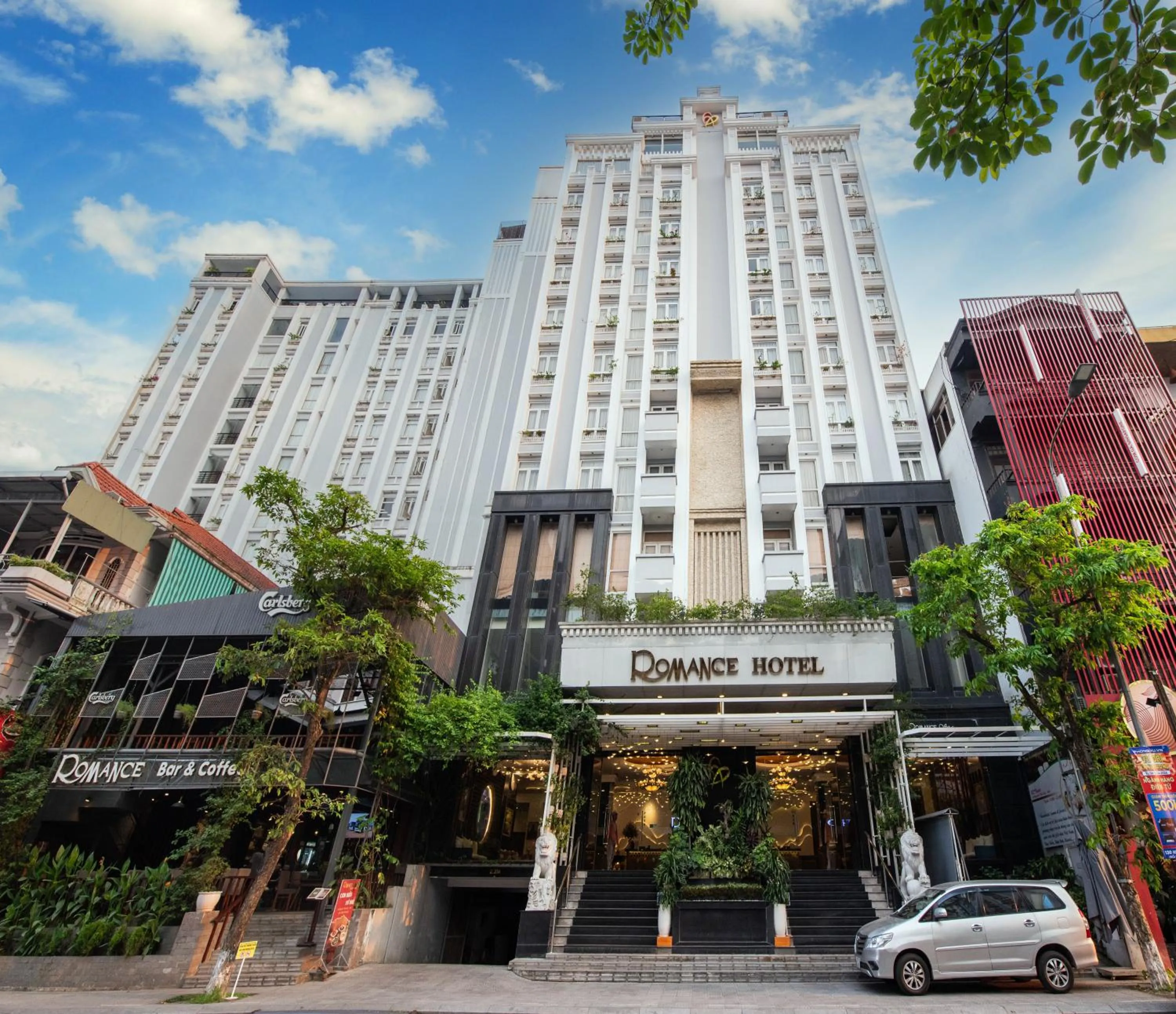 Property building in Romance Hotel