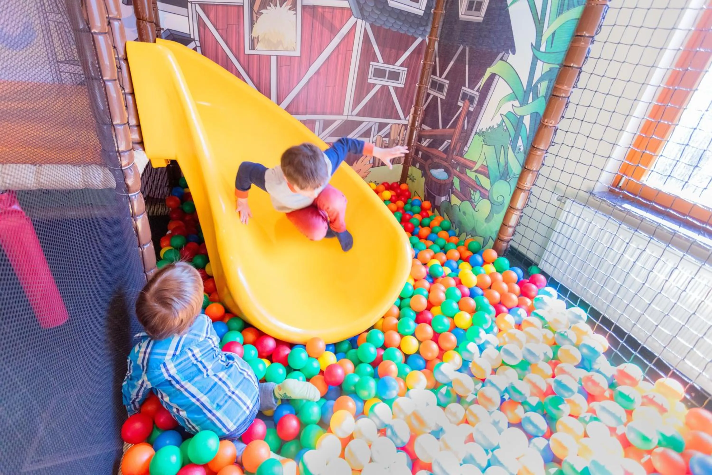 Children play ground in Hotel Pass Lueg