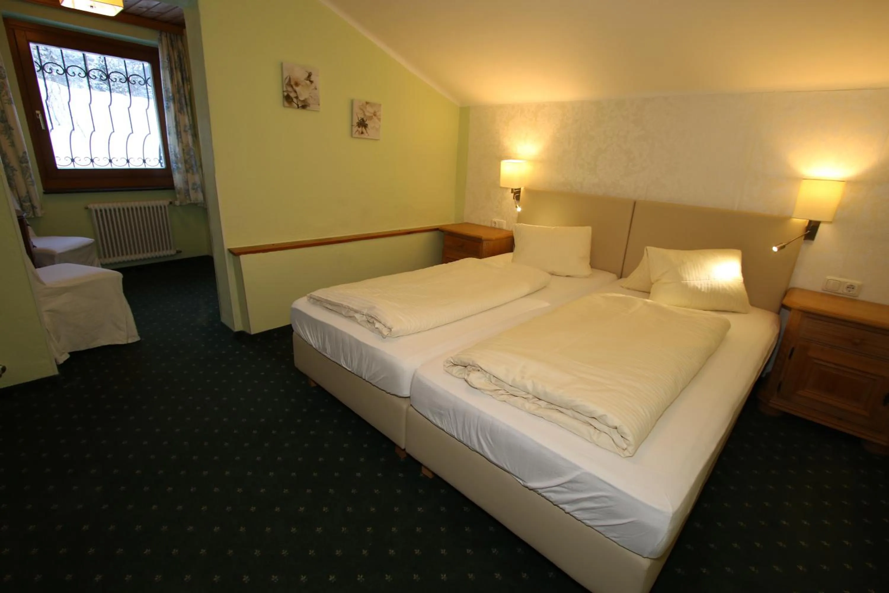 Bed in Hotel Pass Lueg