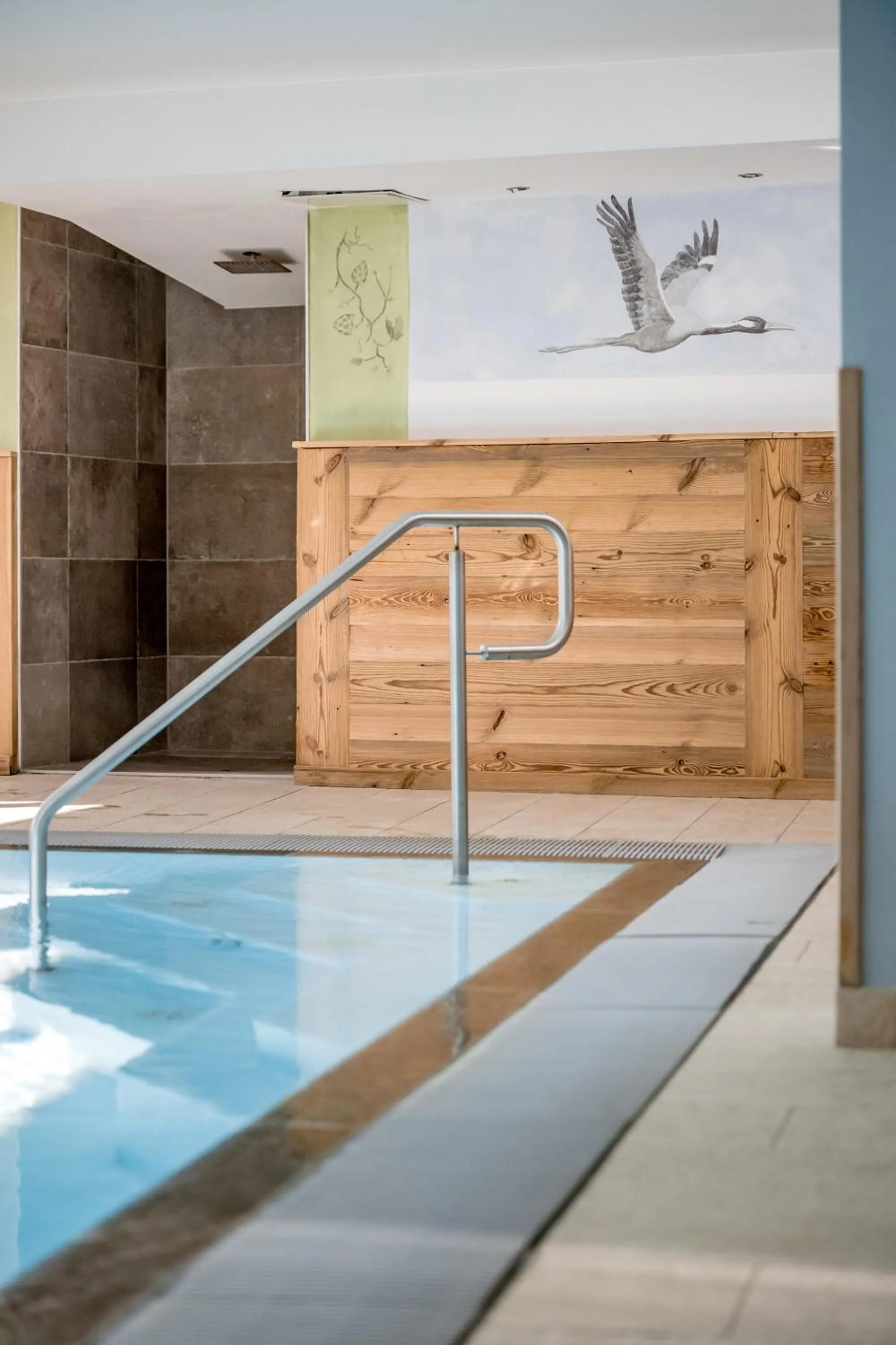 Pool view in Der Grubacher