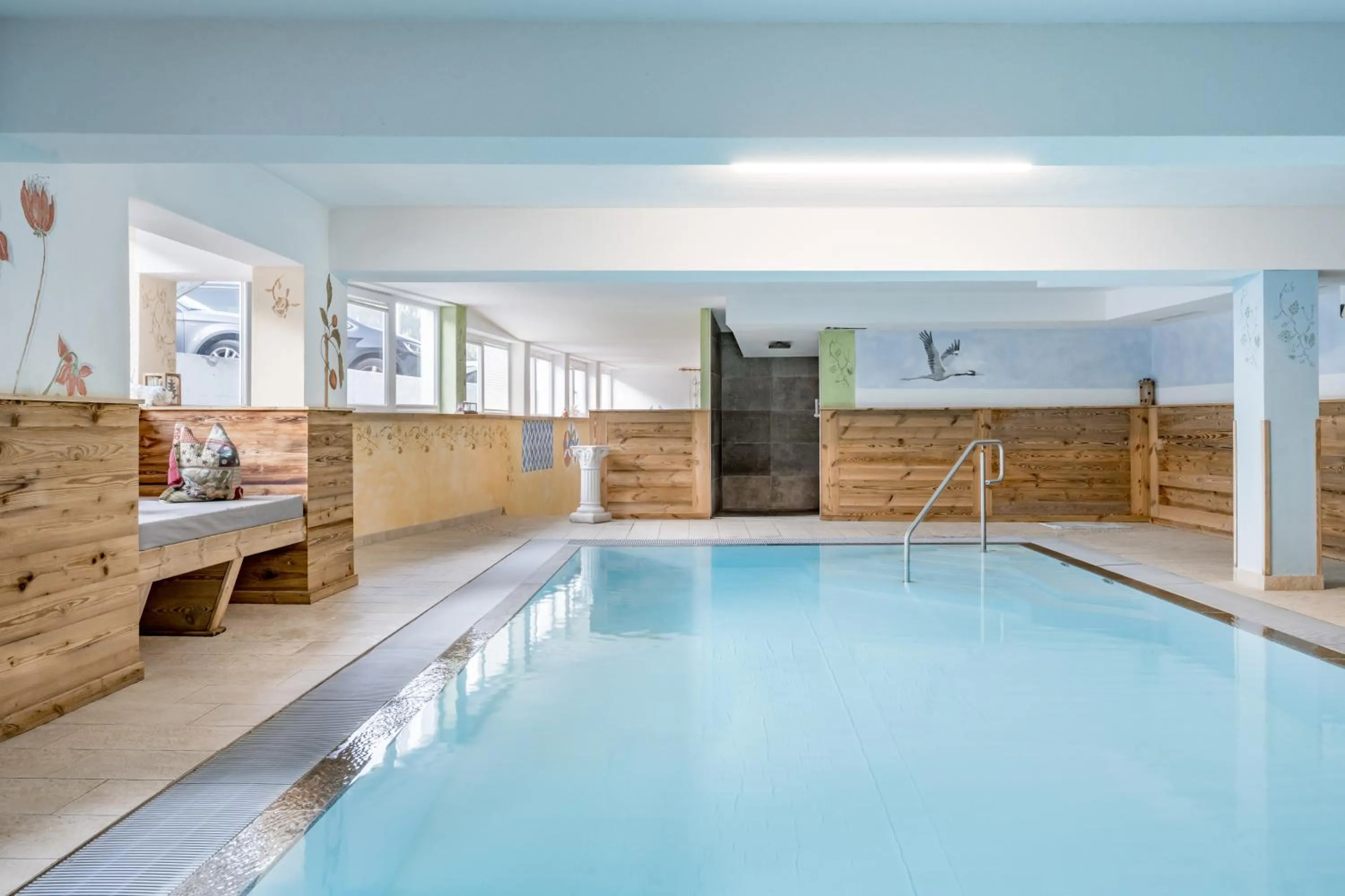 Pool view in Der Grubacher