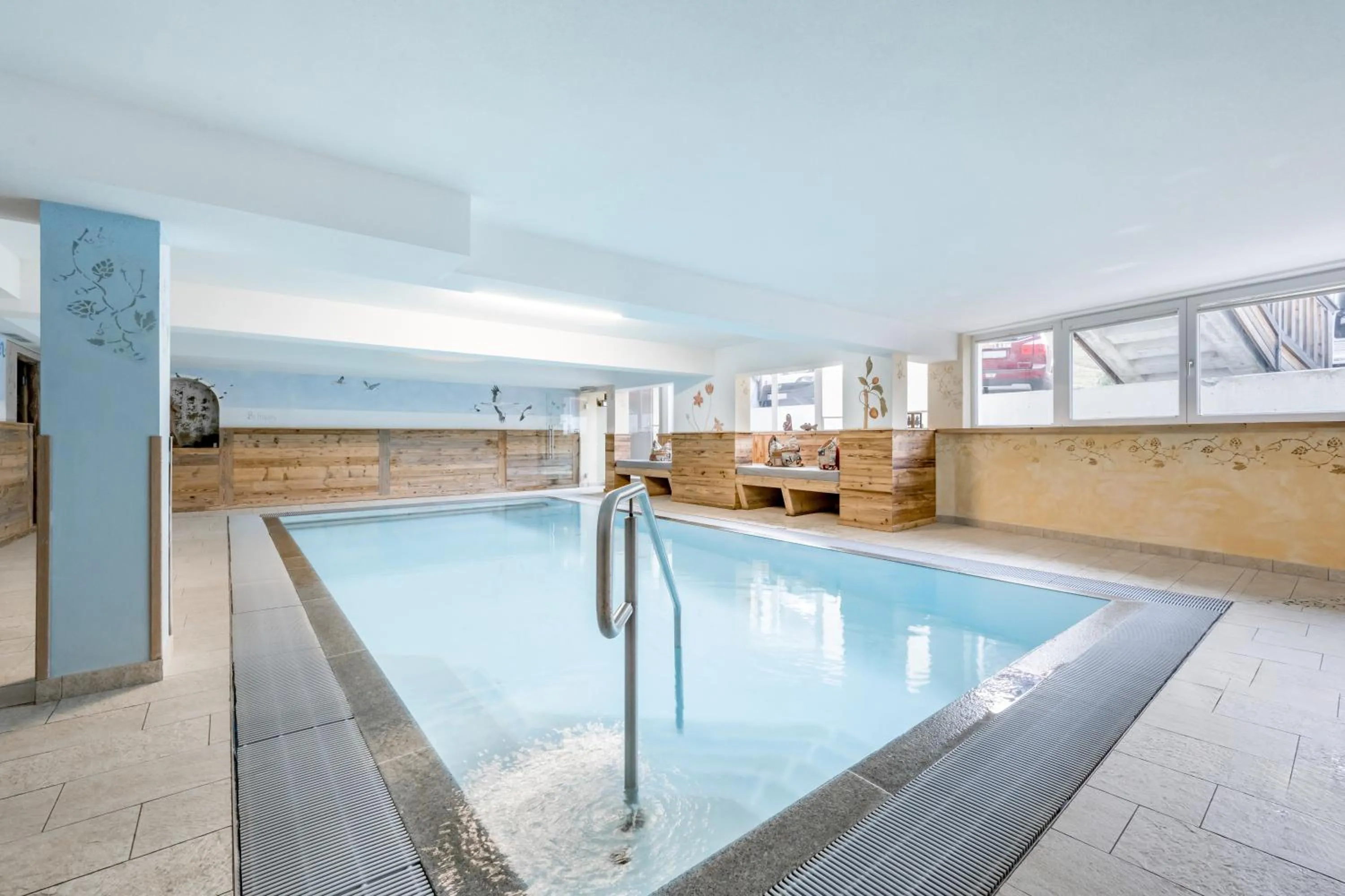 Pool view in Der Grubacher