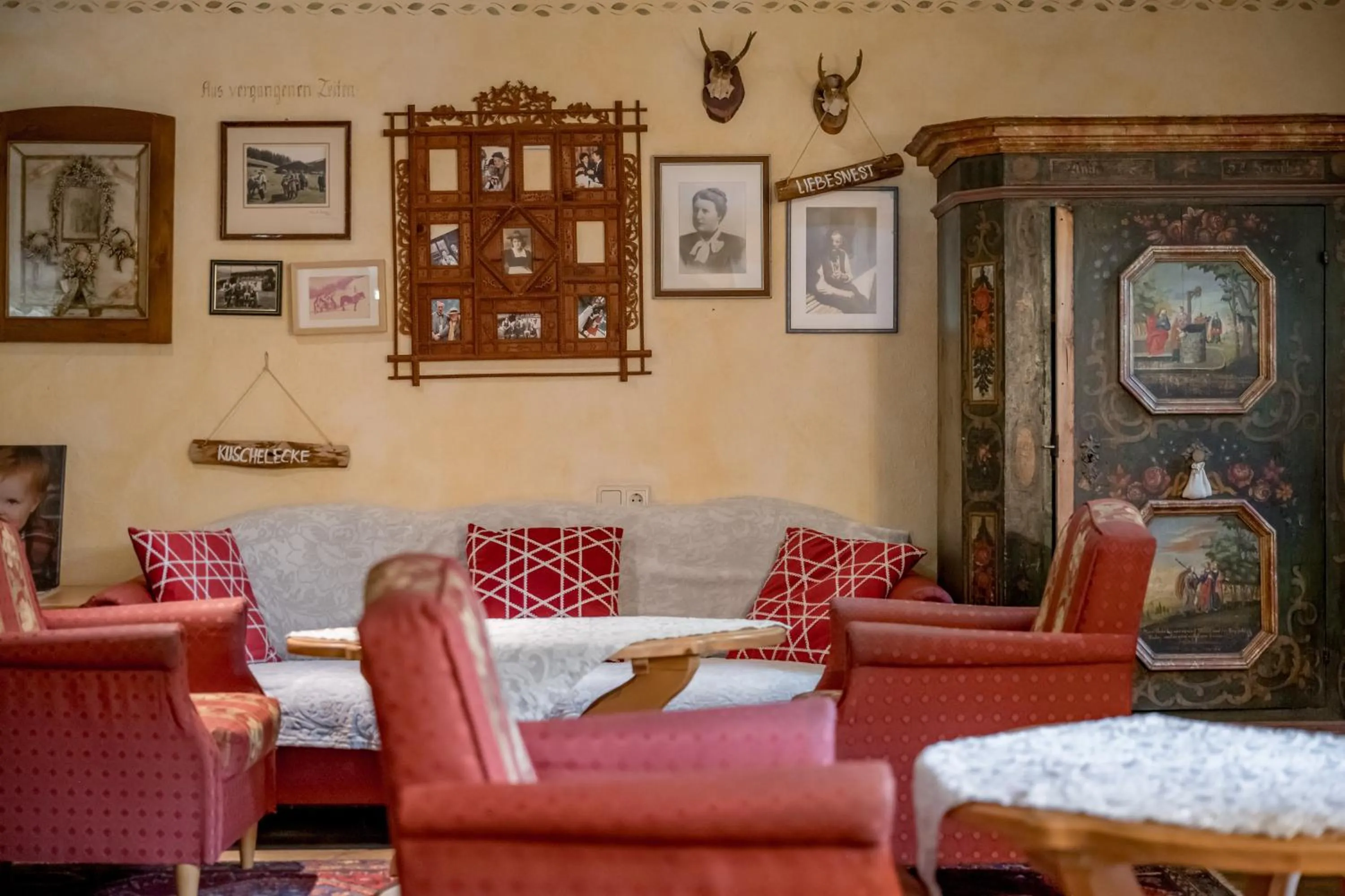 Seating area in Der Grubacher