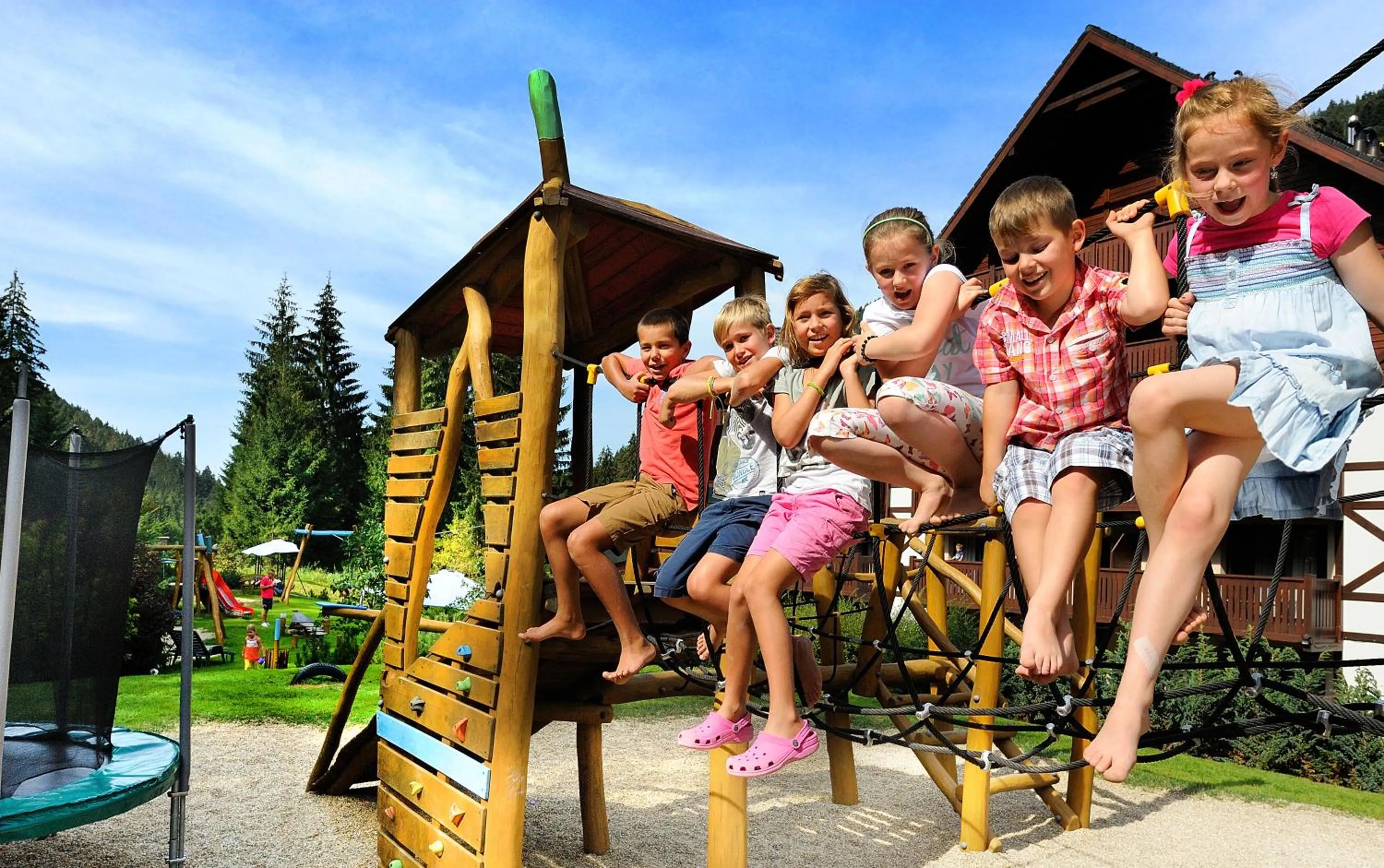 Children play ground in Wellness Hotel Chopok