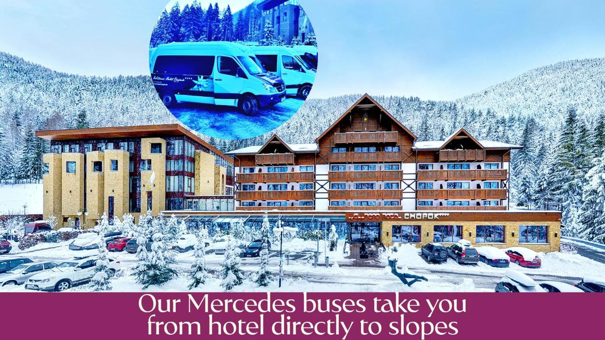 Property building in Wellness Hotel Chopok