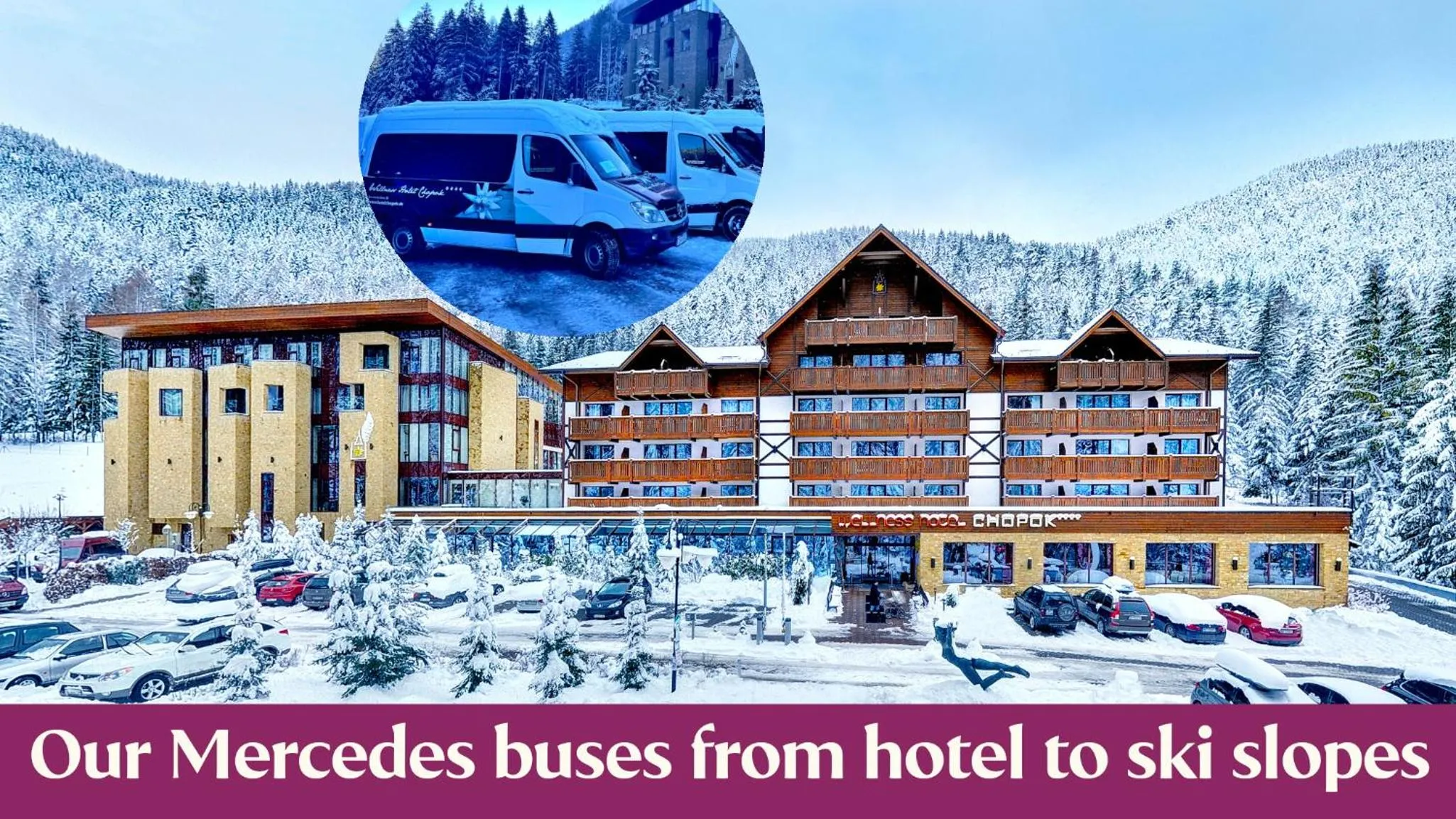 Property building in Wellness Hotel Chopok