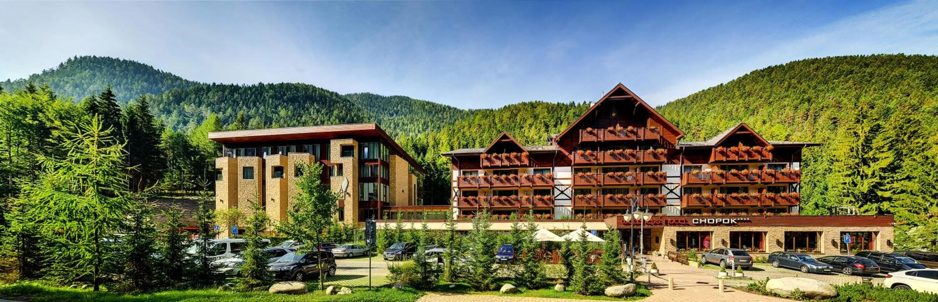 Property building in Wellness Hotel Chopok