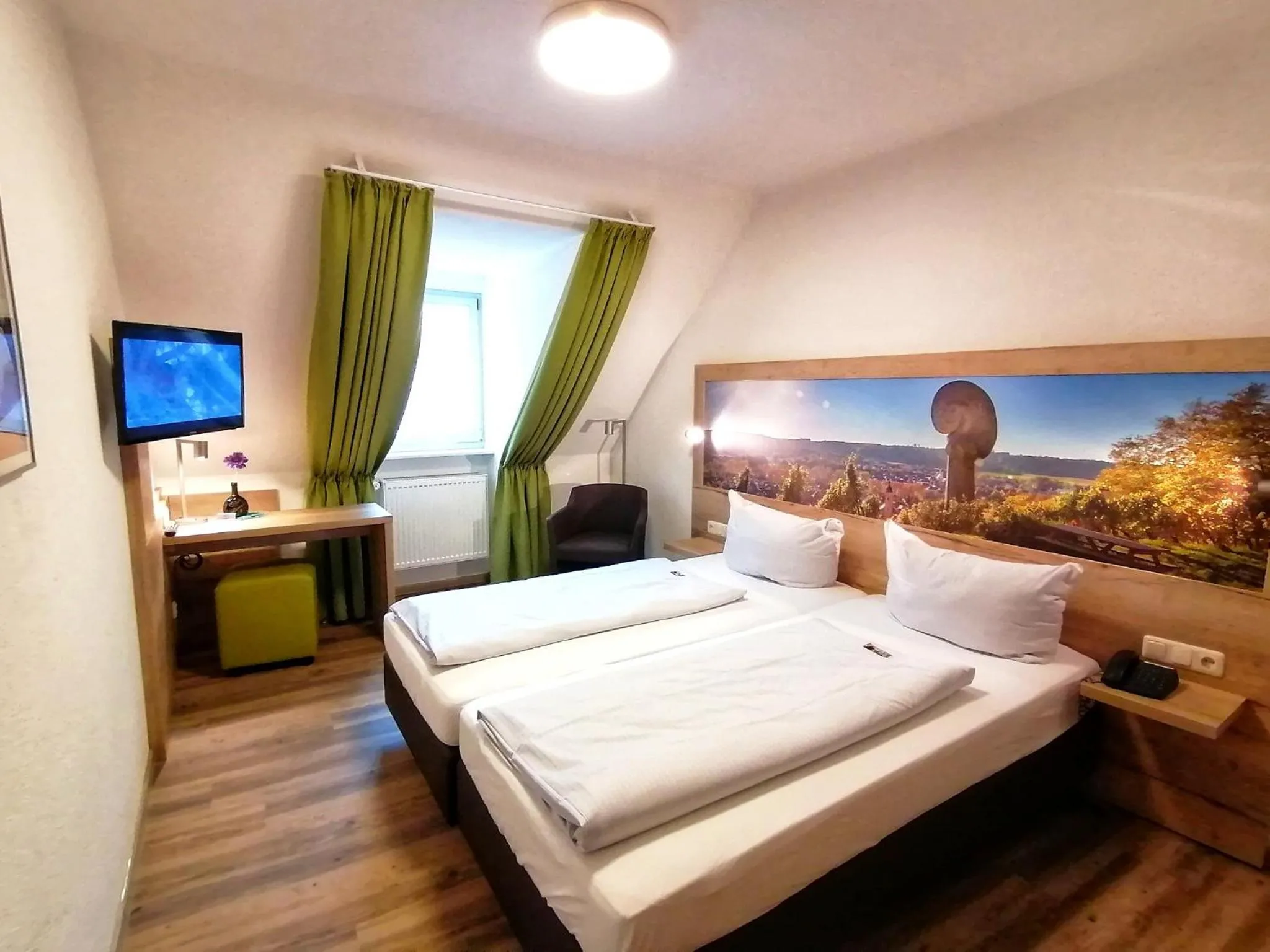 Small Double Room - single occupancy in Gasthof Hotel Weinbau "Zum Goldenen Ochsen"