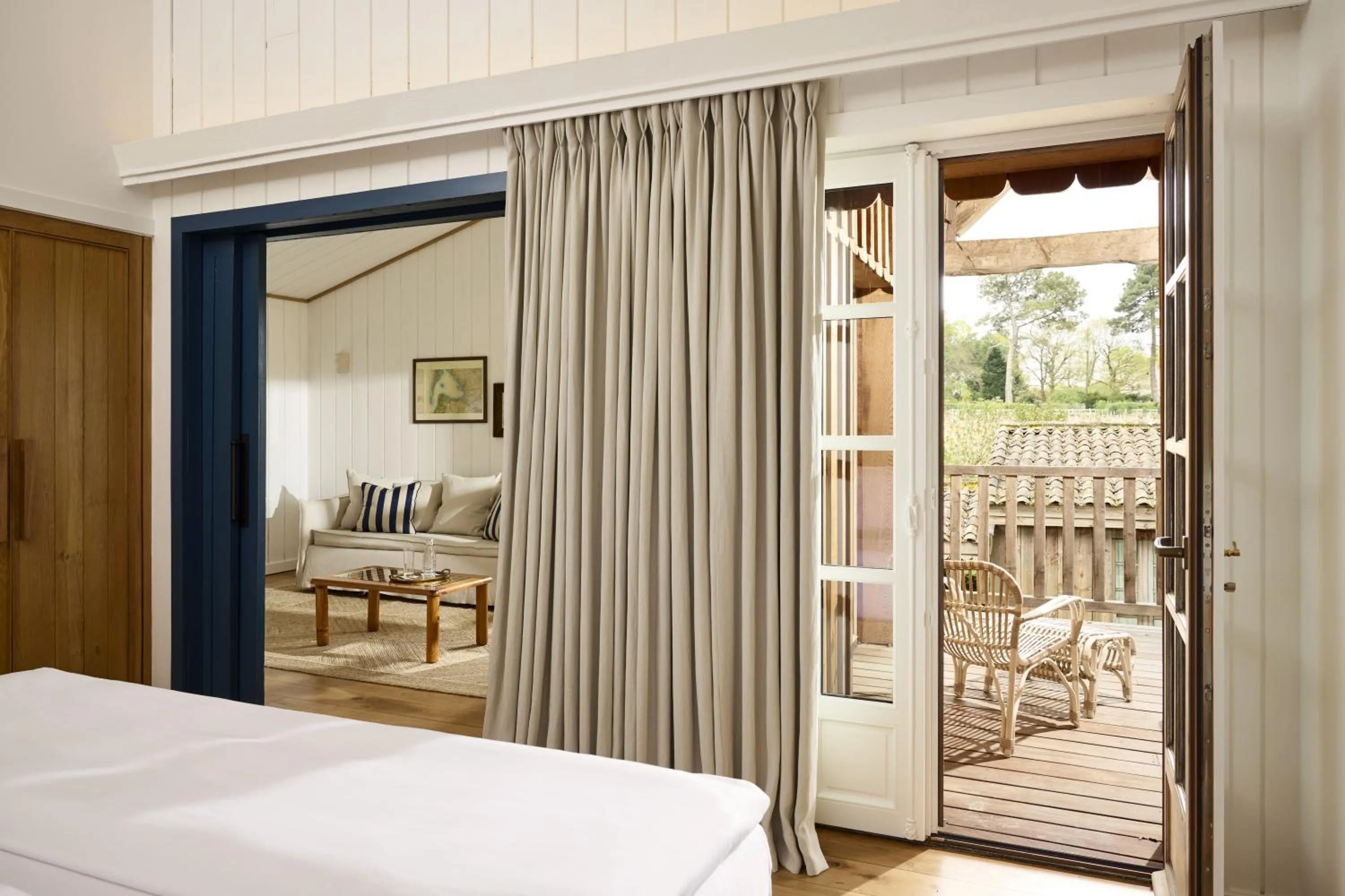 Bed in Les Sources de Caudalie