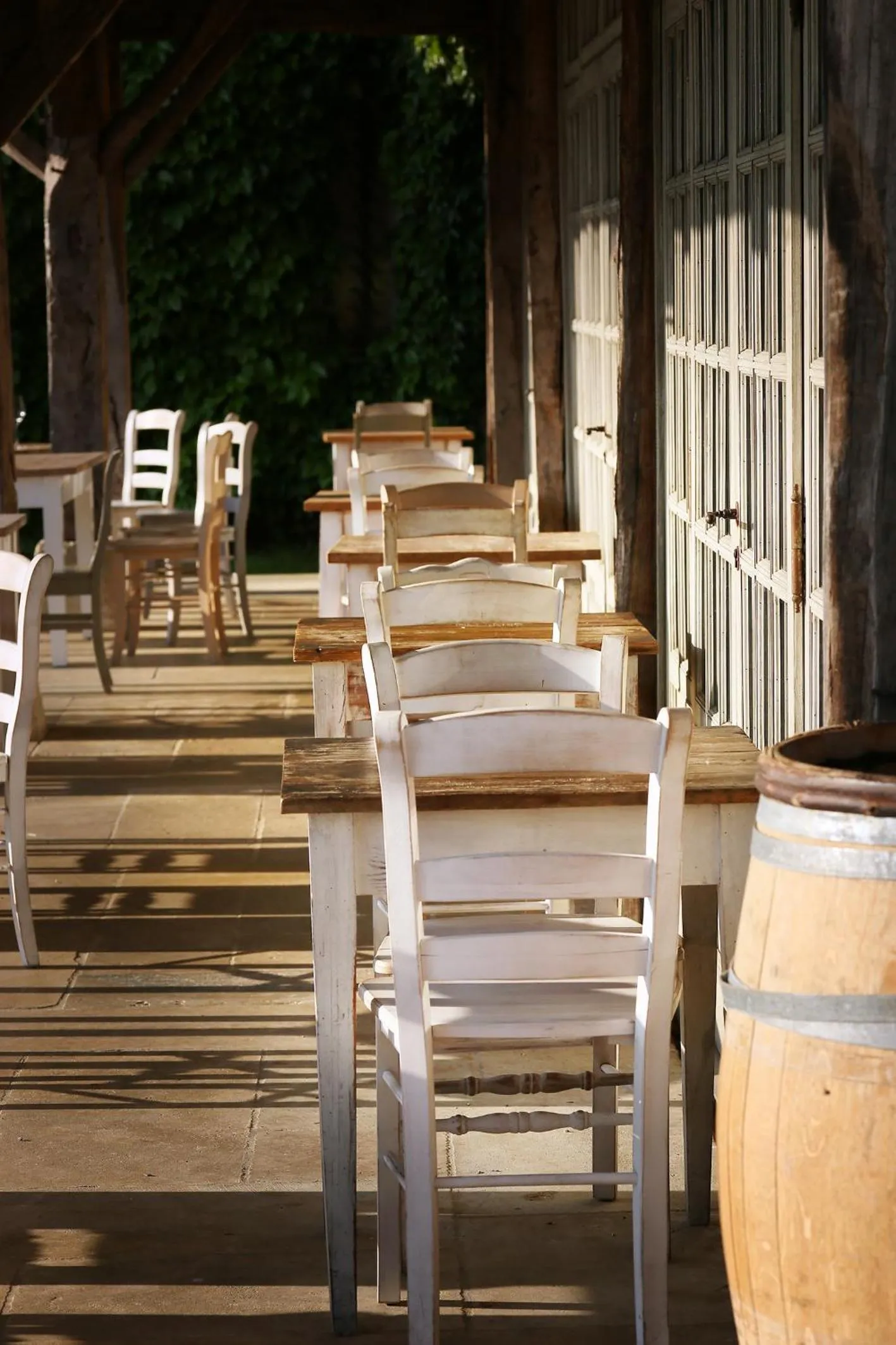 Patio in Les Sources de Caudalie