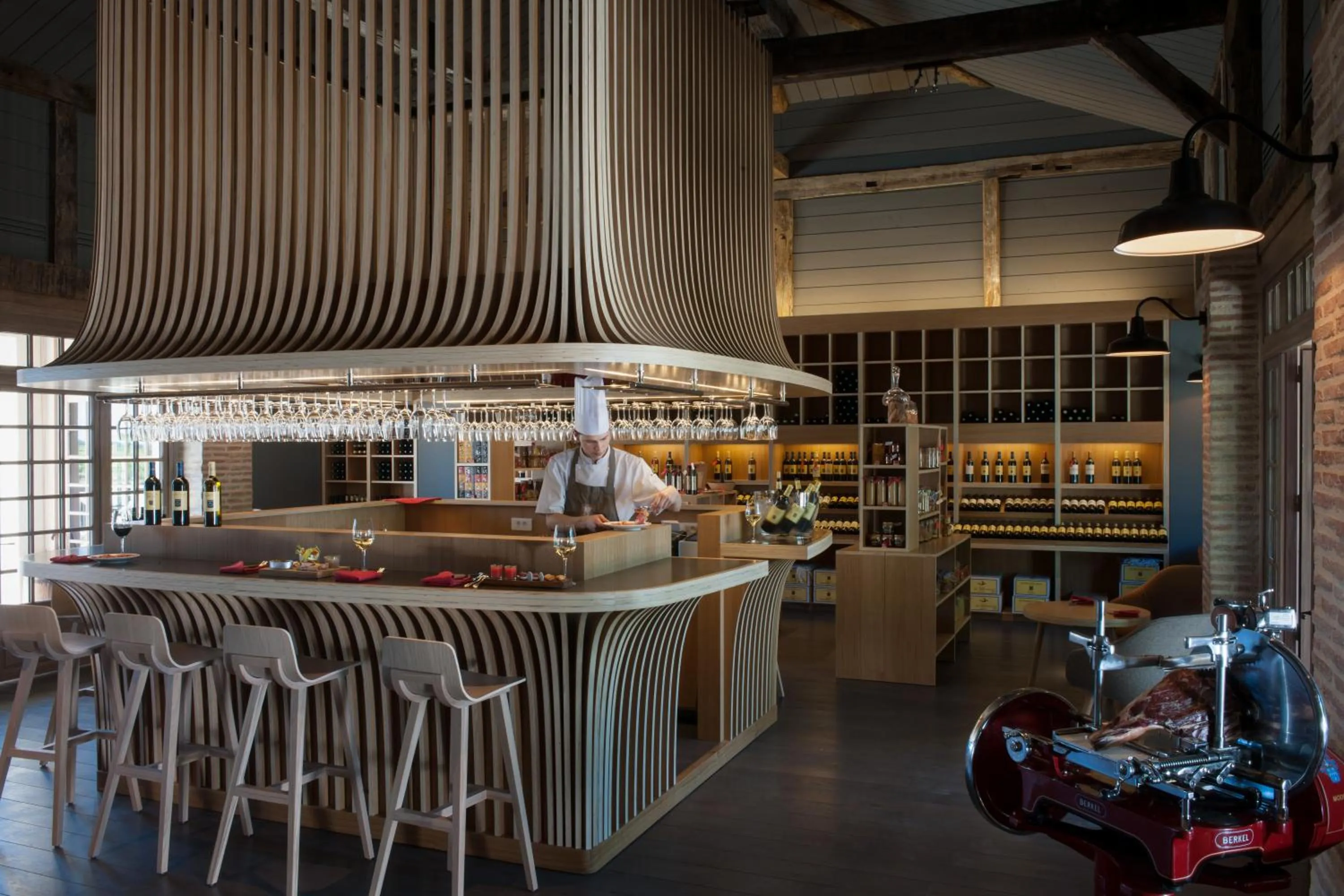 Lounge or bar in Les Sources de Caudalie