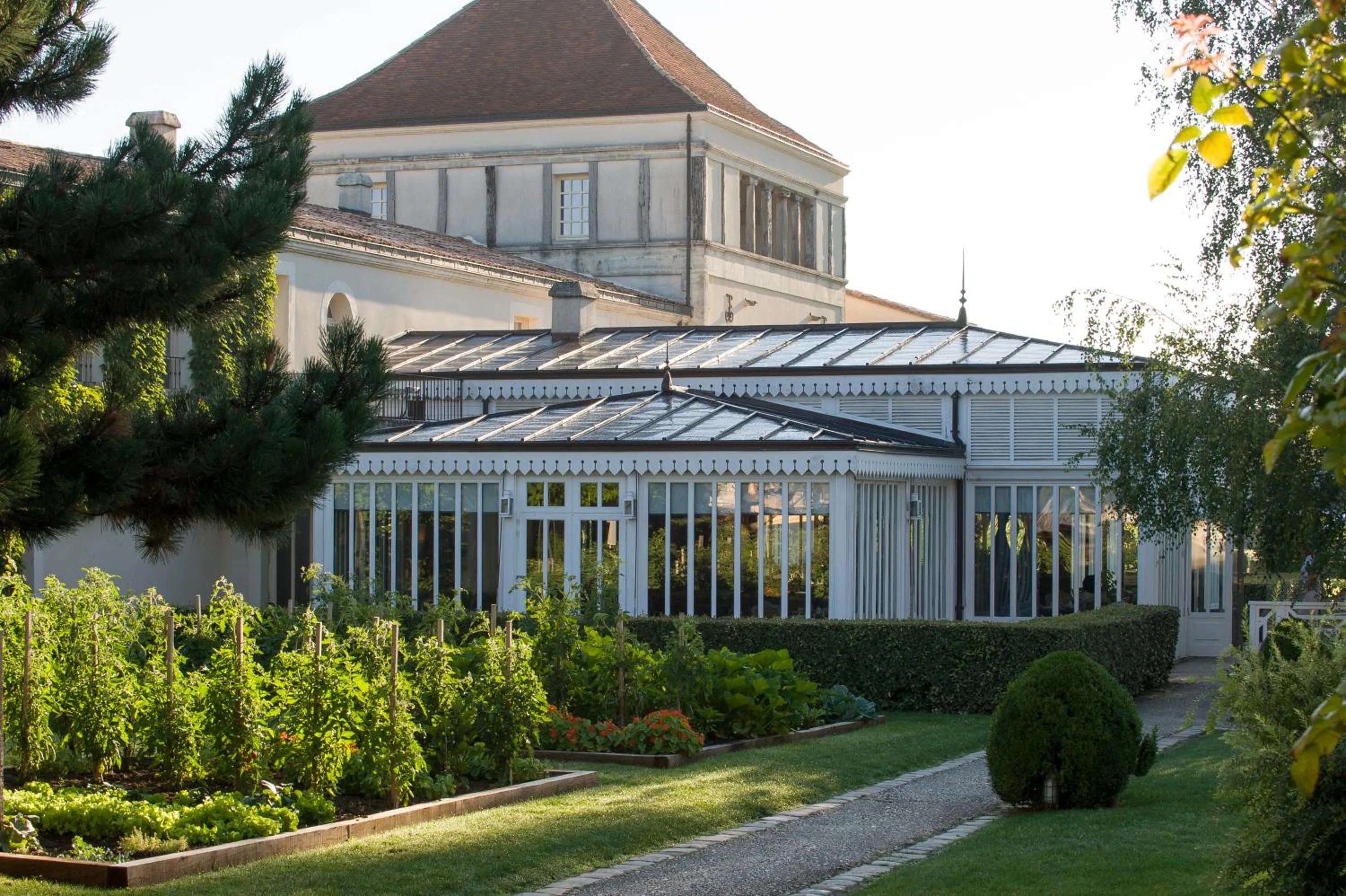 Garden view in Les Sources de Caudalie