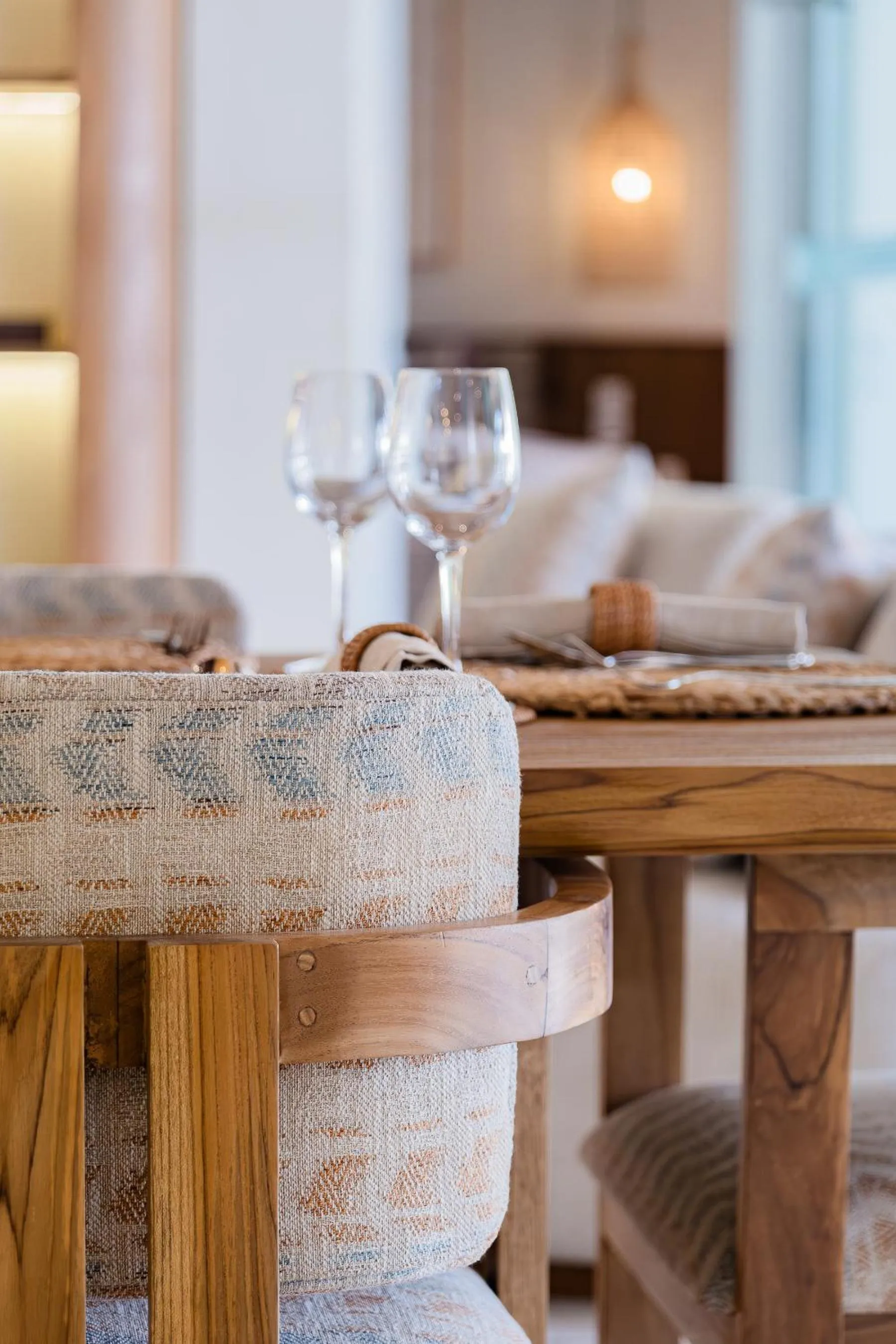 Dining area in Akara Villa