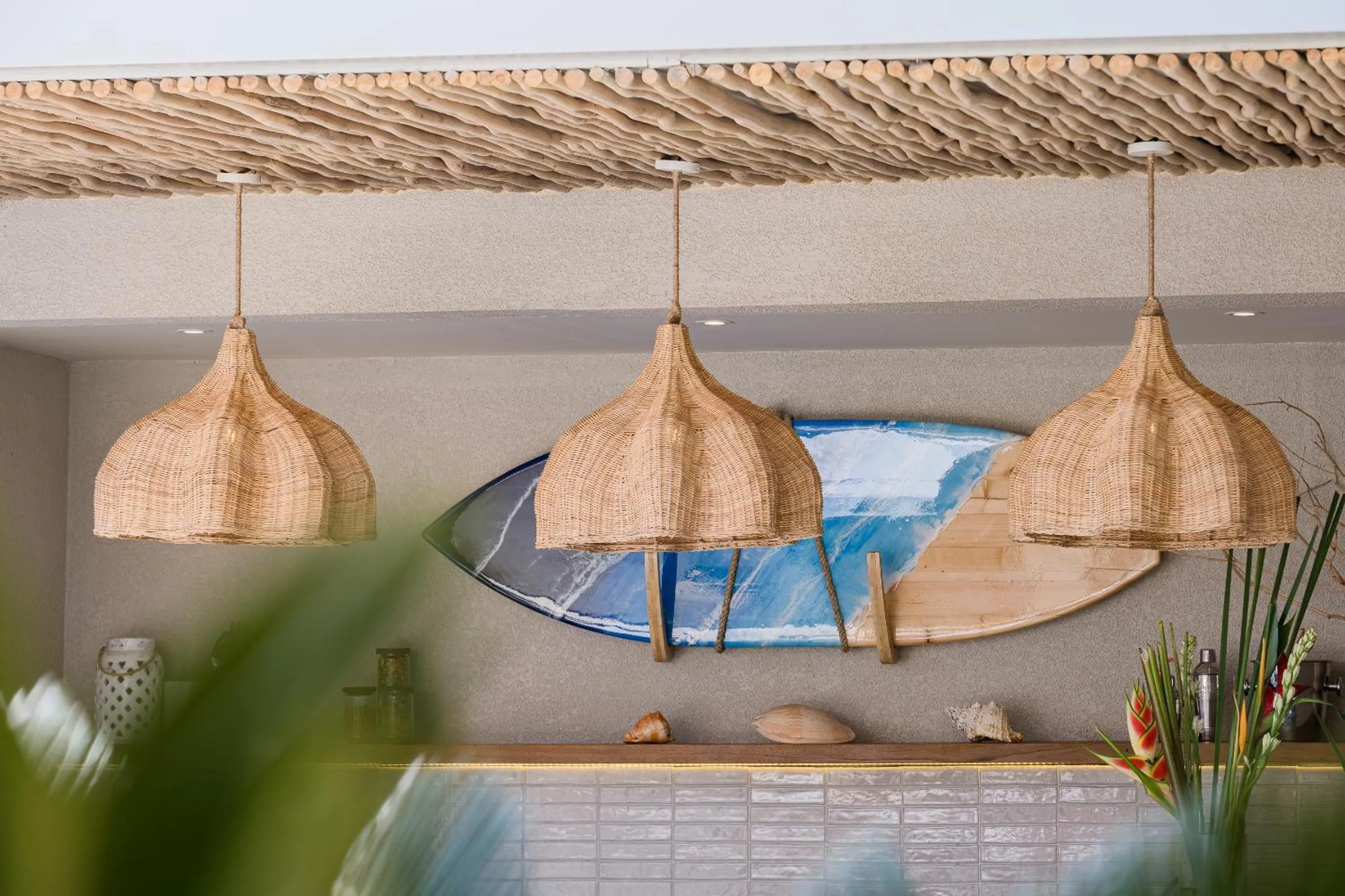 Decorative detail in Akara Villa