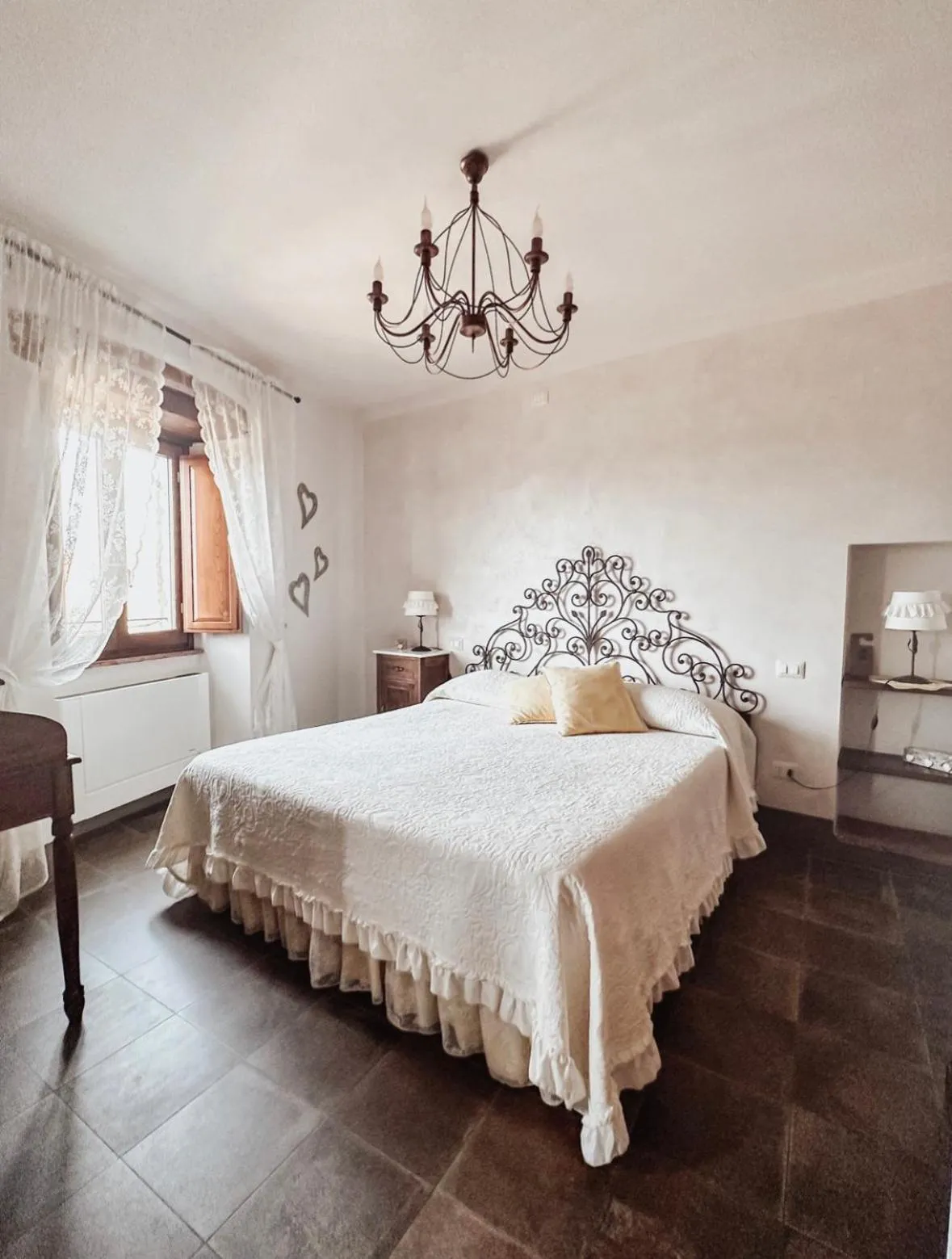 Bedroom, Bed in Antica Torre del Borgo