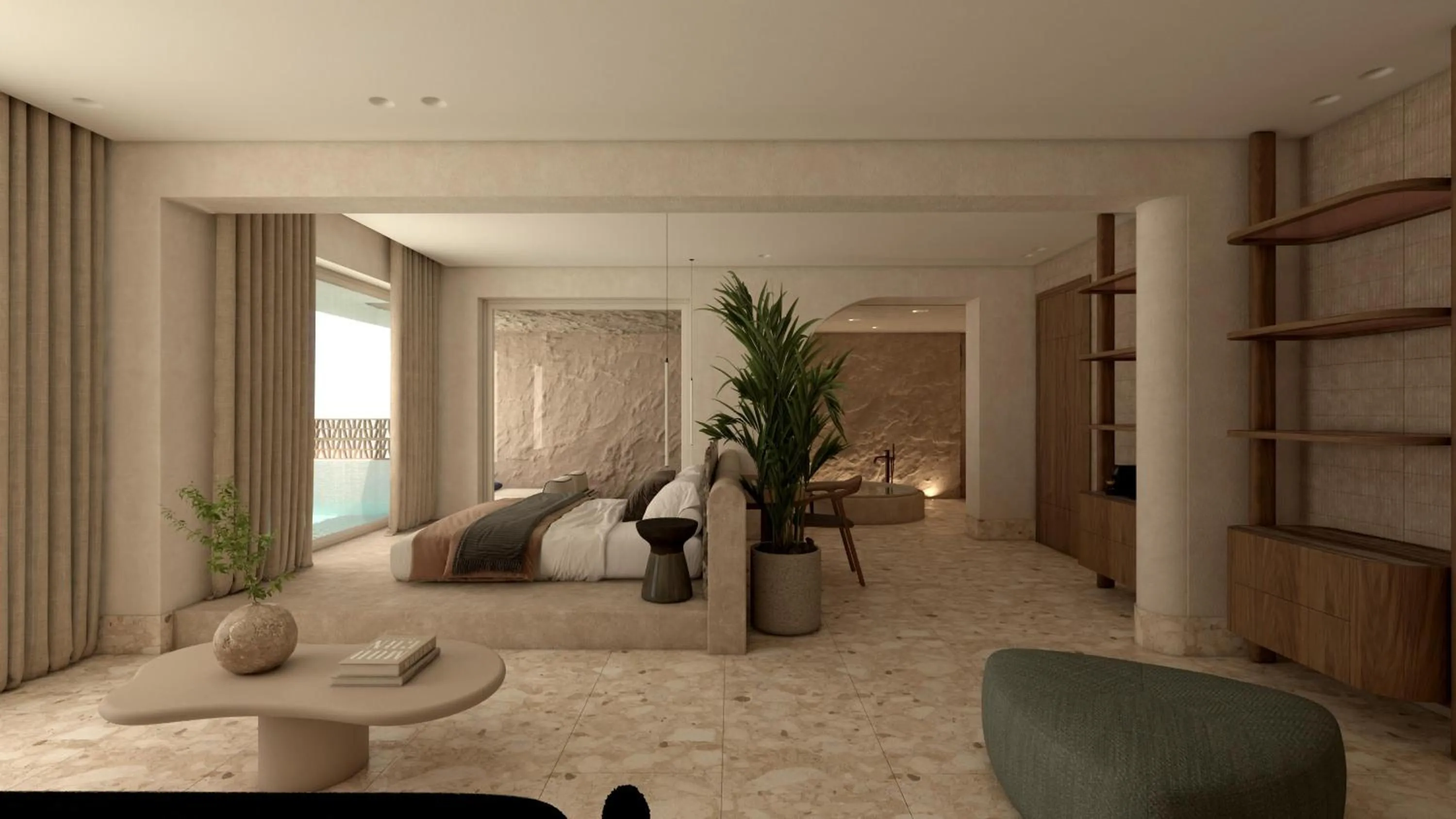 Photo of the whole room, Bed in Uzenie All Suites Boutique Resort