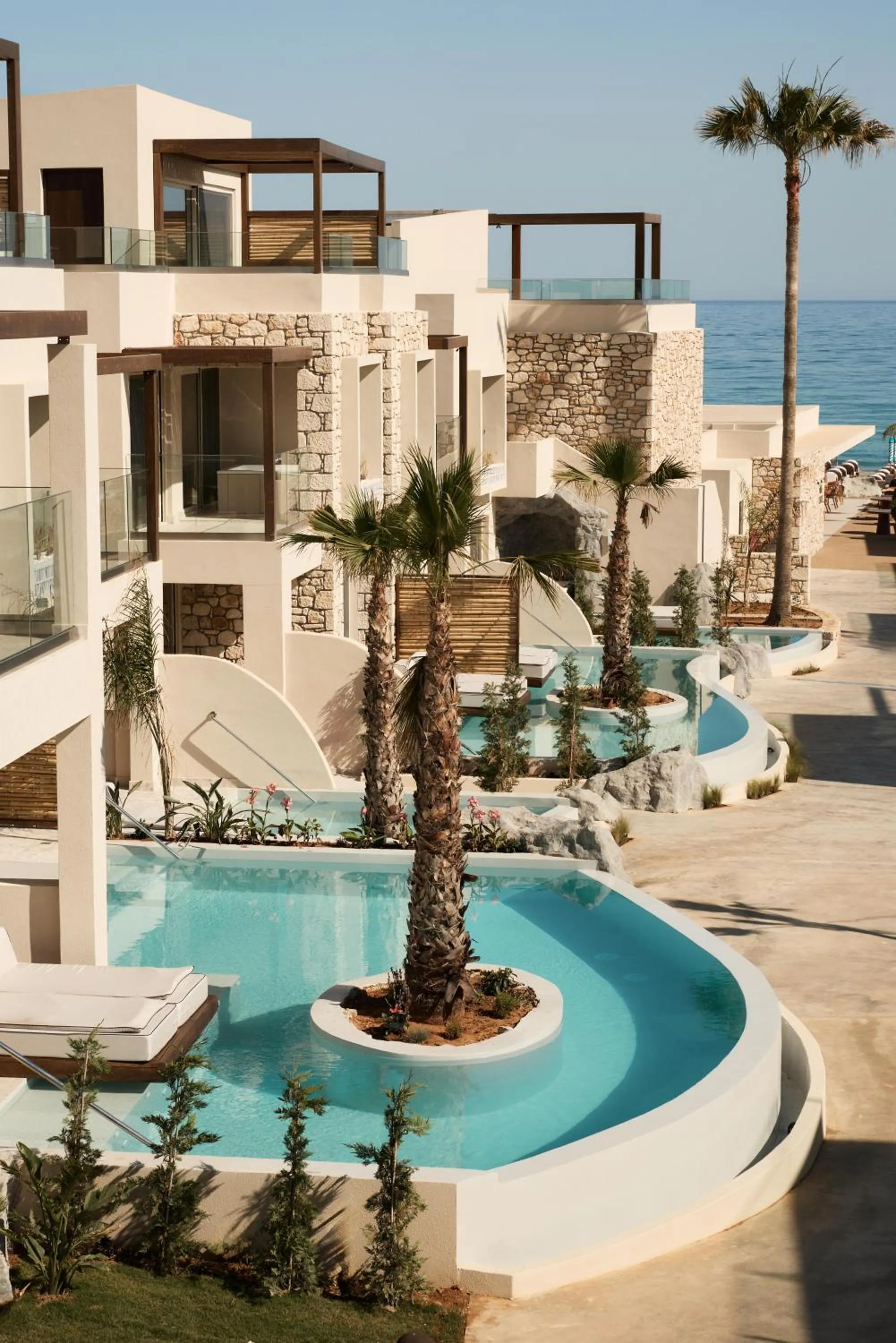 Swimming pool in Uzenie All Suites Boutique Resort