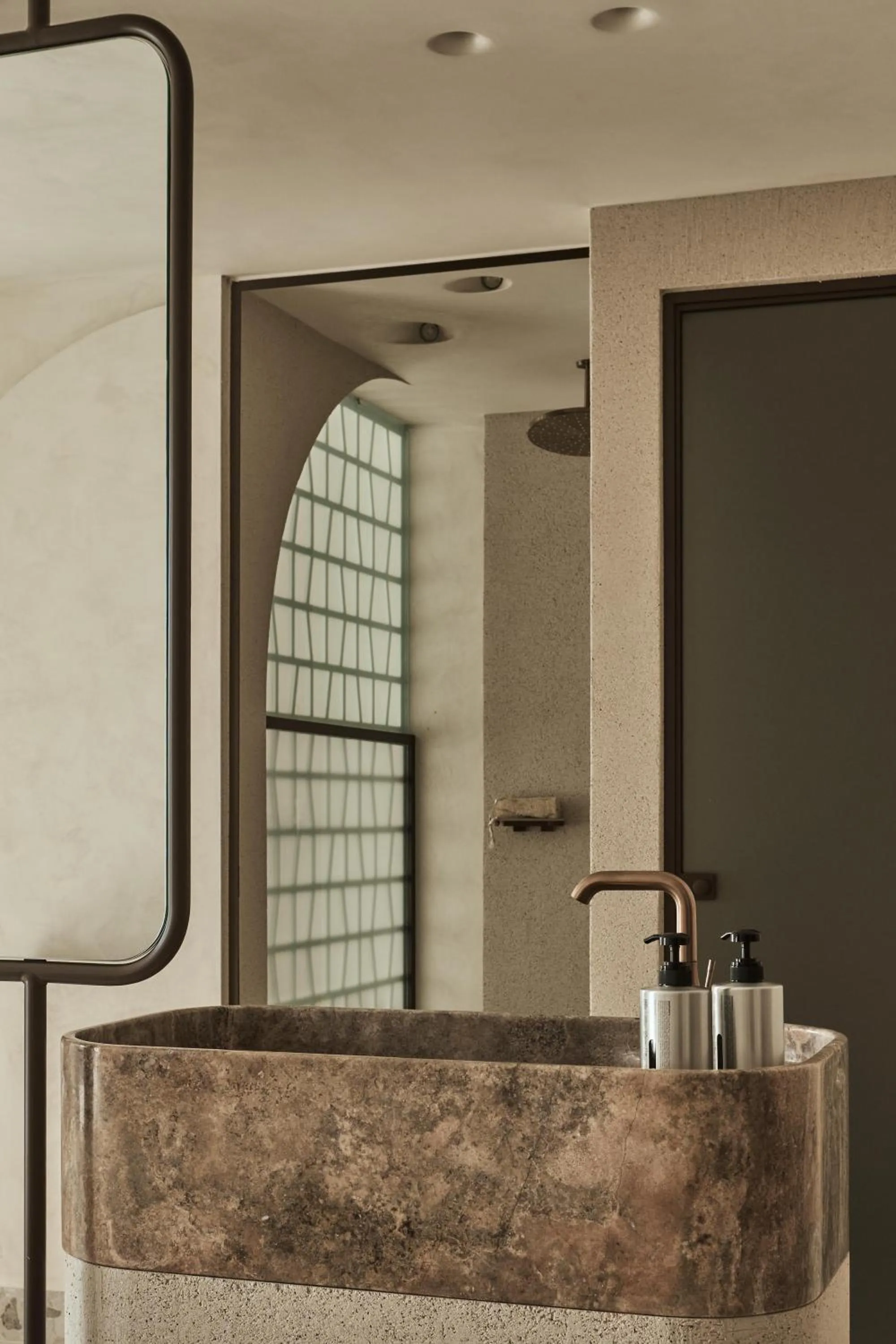 Bathroom in Uzenie All Suites Boutique Resort