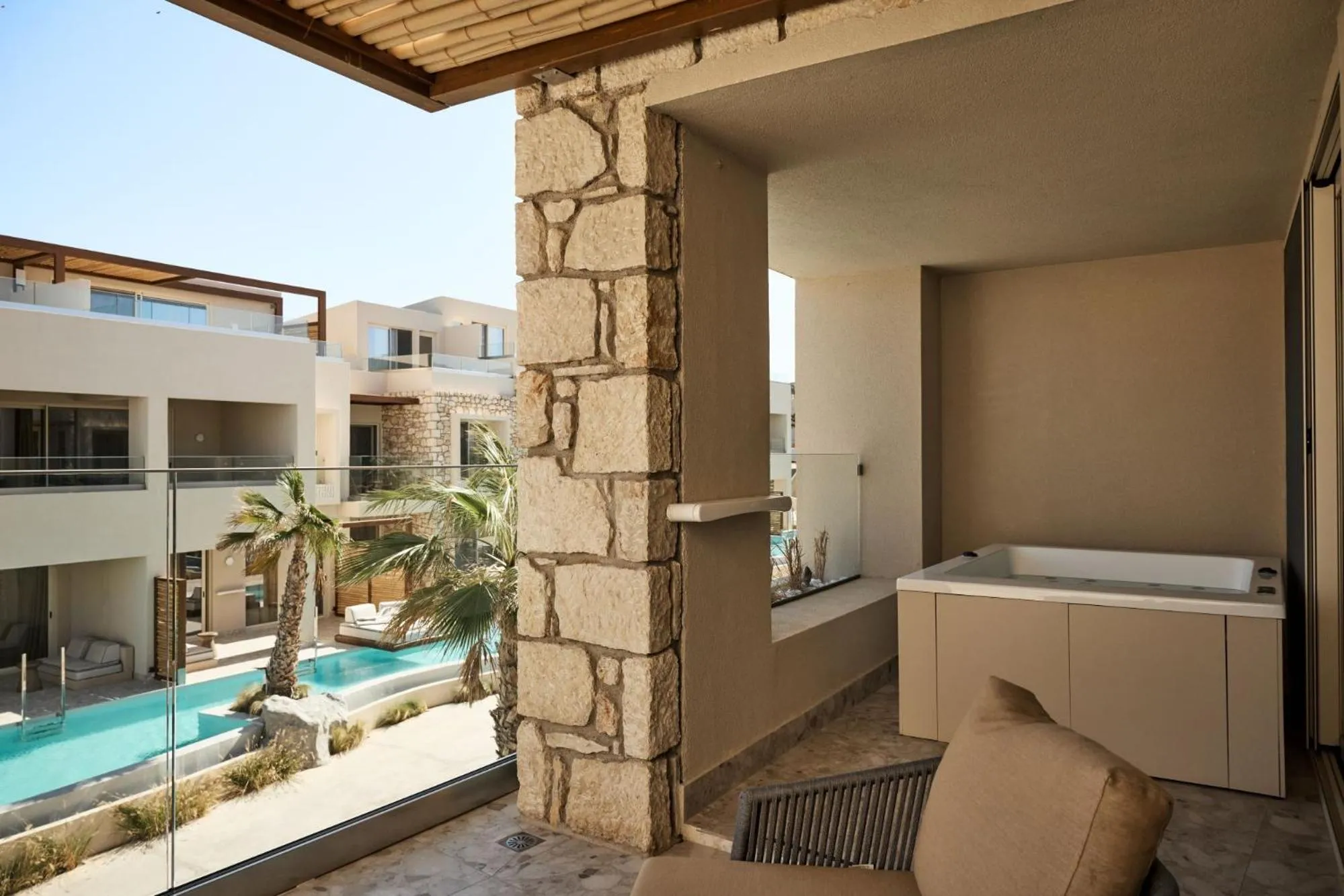 Balcony/Terrace in Uzenie All Suites Boutique Resort