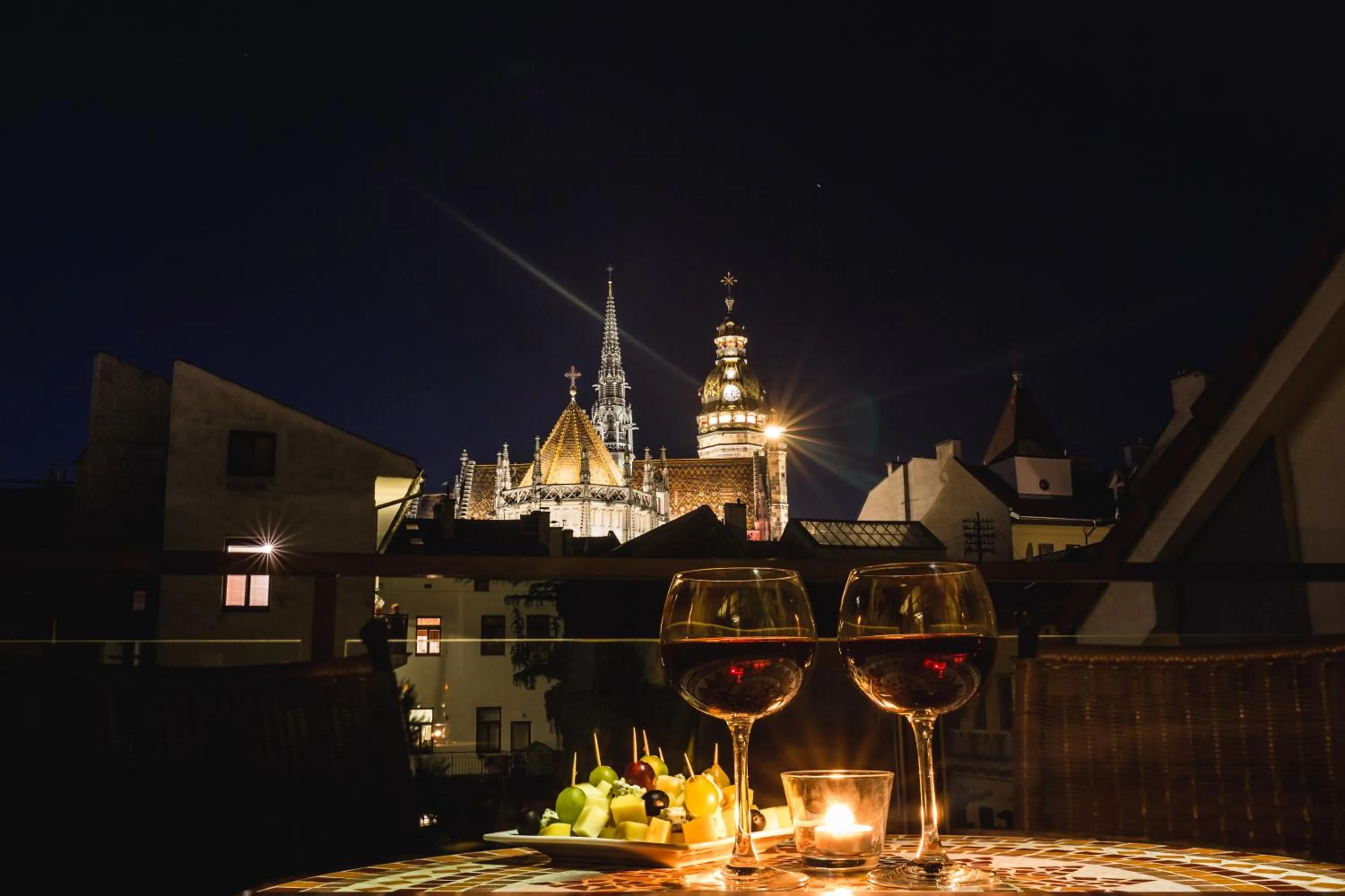 Balcony/Terrace in Boutique Hotel Bristol