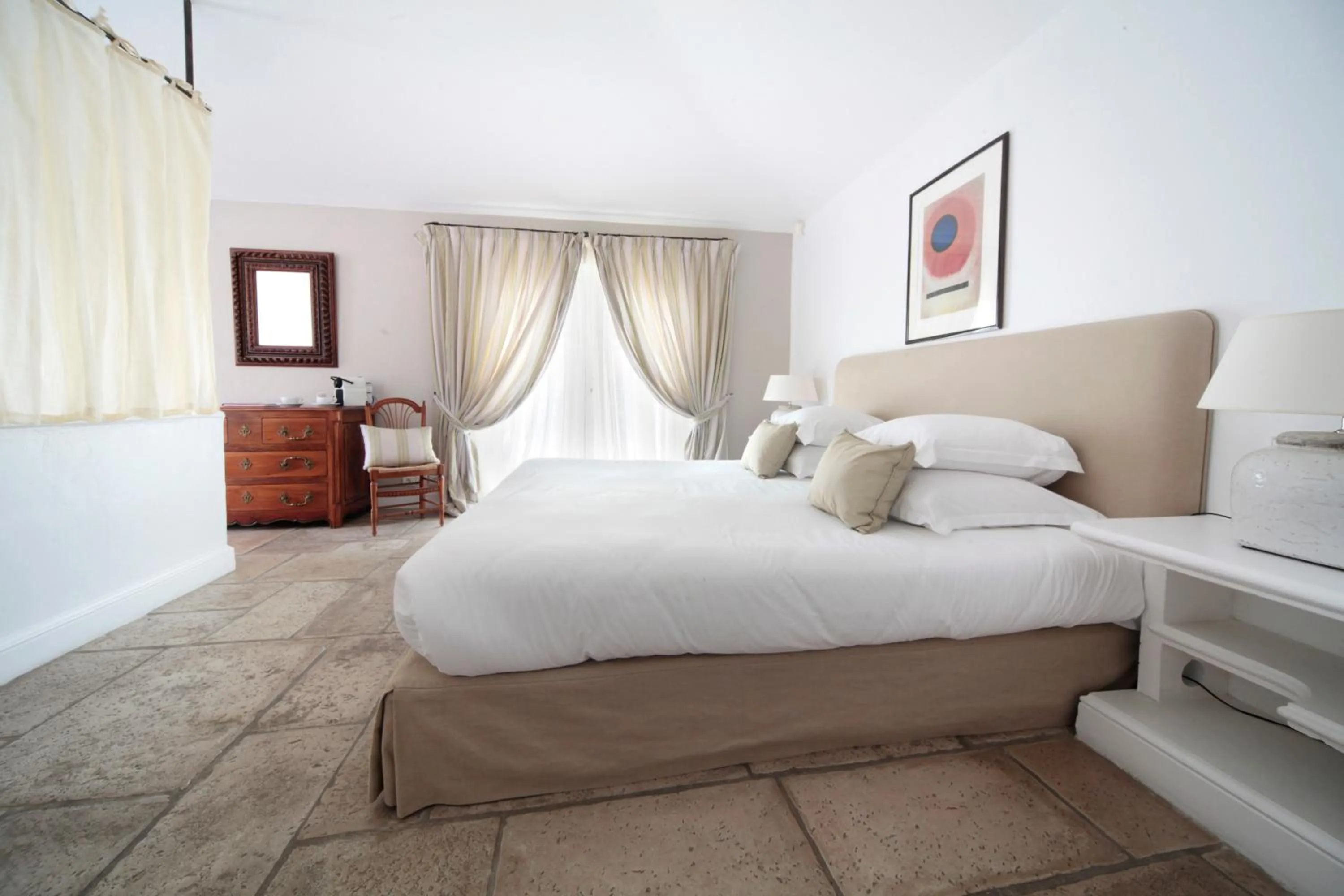 Bedroom, Bed in Hôtel & Restaurant Alain Llorca