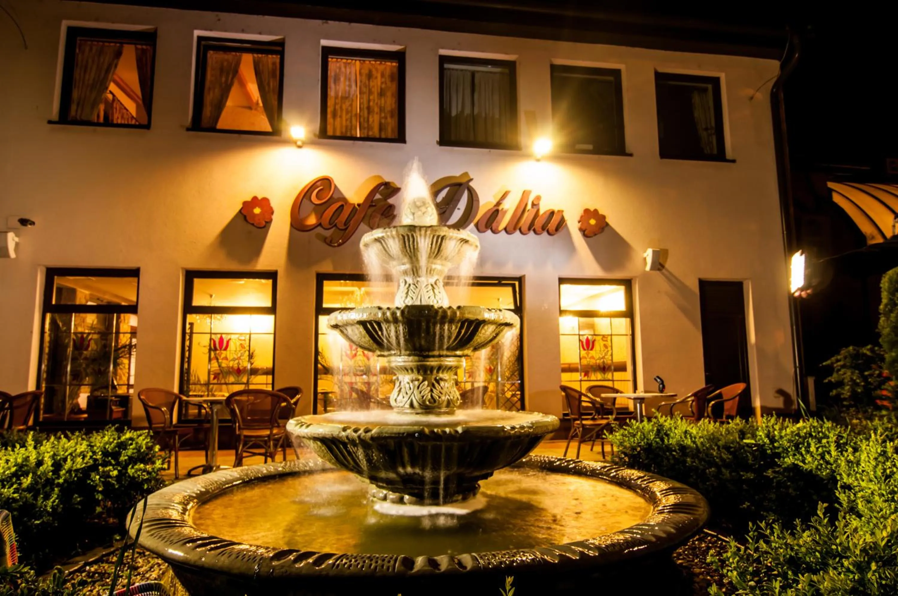 Garden in Eco Friendly Hotel Dália