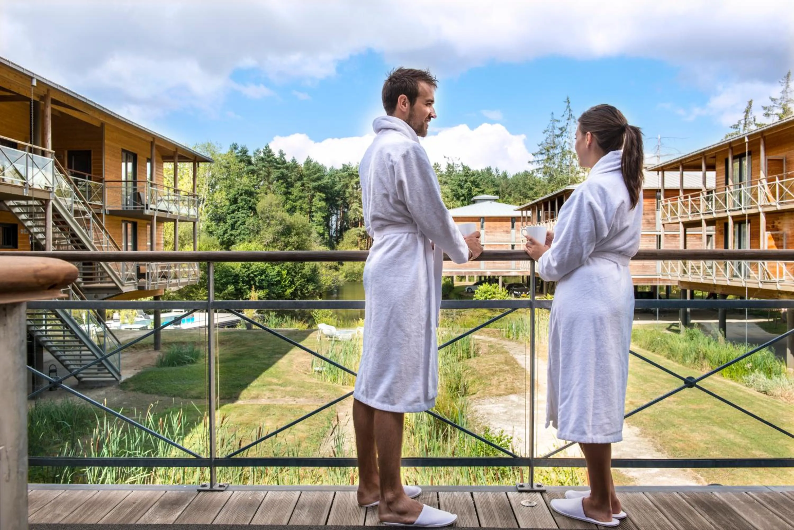 People in Domaine de Cicé-Blossac, Resort Spa & Golf