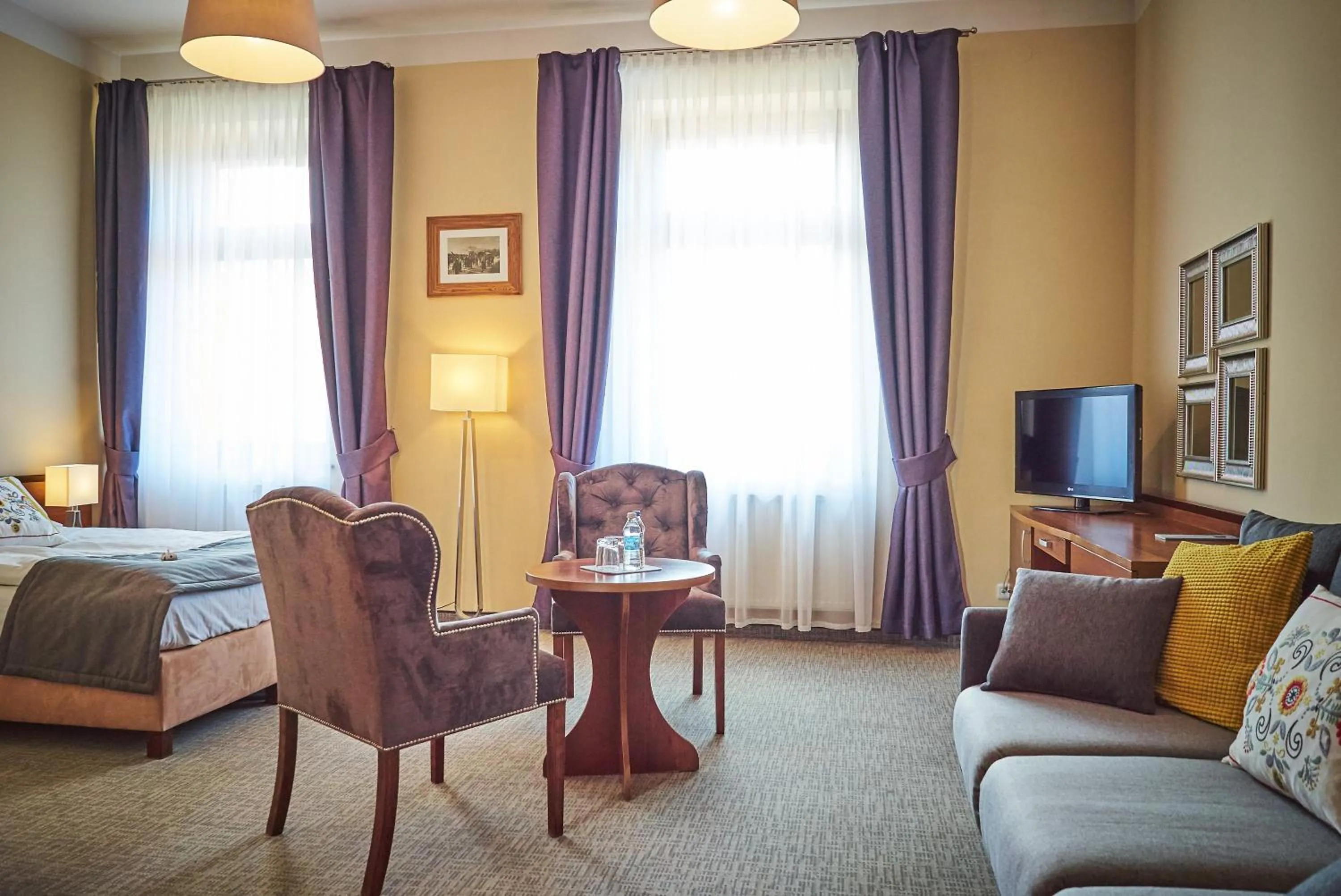 Photo of the whole room, Bed in Villa Vita Krupówki