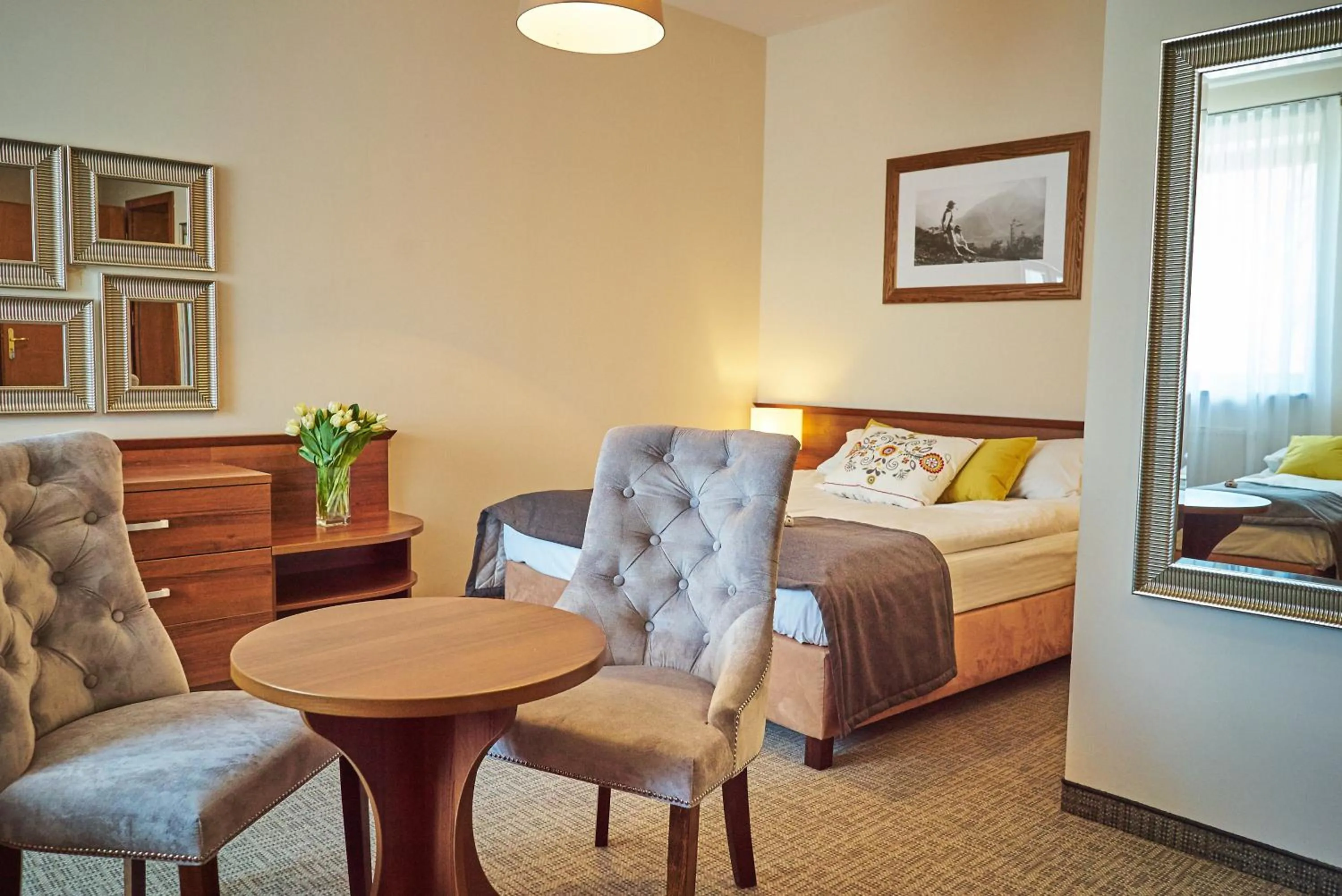 Photo of the whole room, Bed in Villa Vita Krupówki