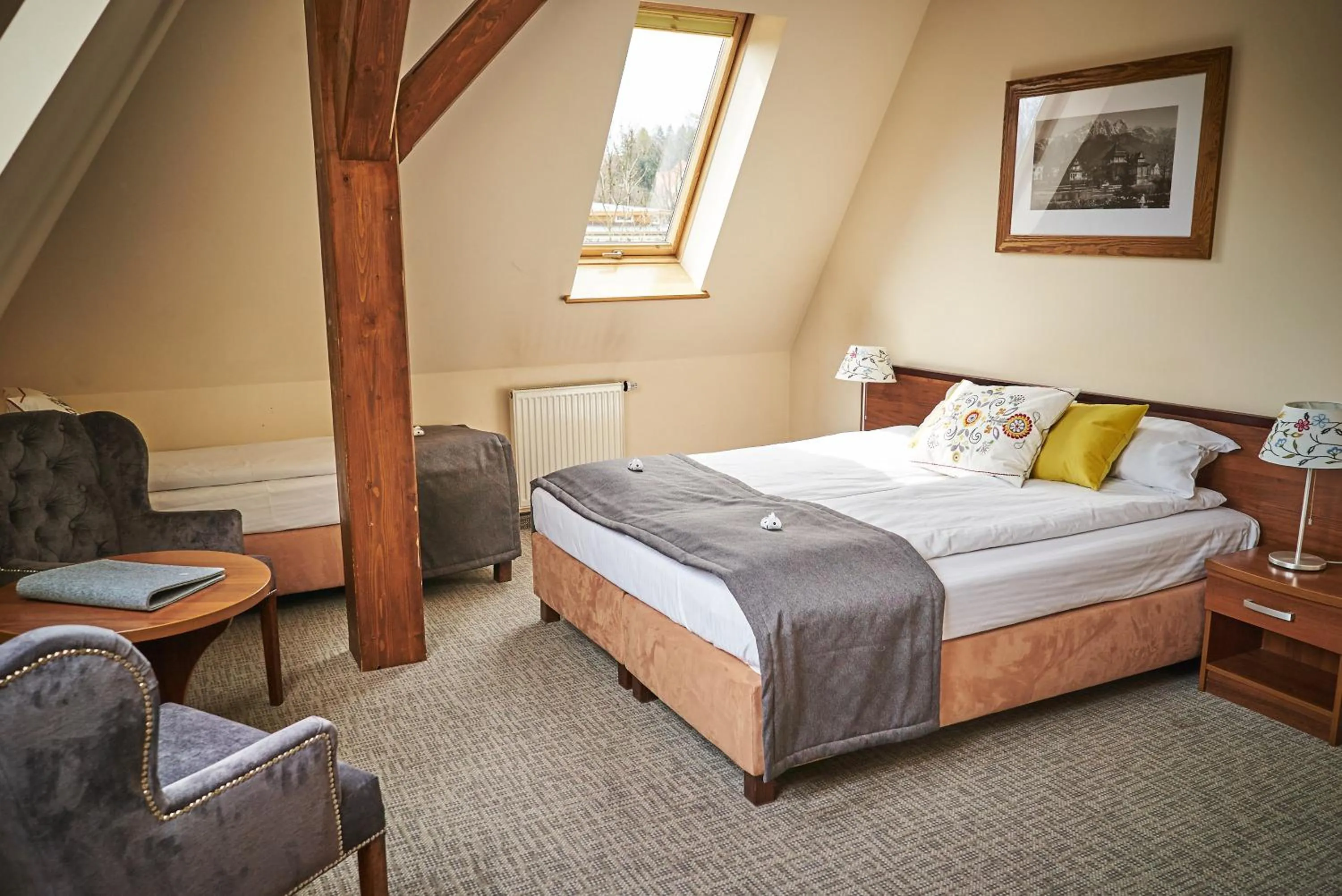 Photo of the whole room, Bed in Villa Vita Krupówki