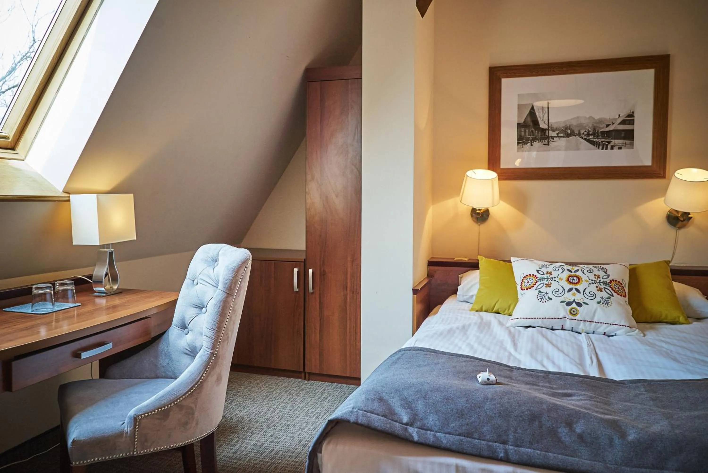 Photo of the whole room, Bed in Villa Vita Krupówki