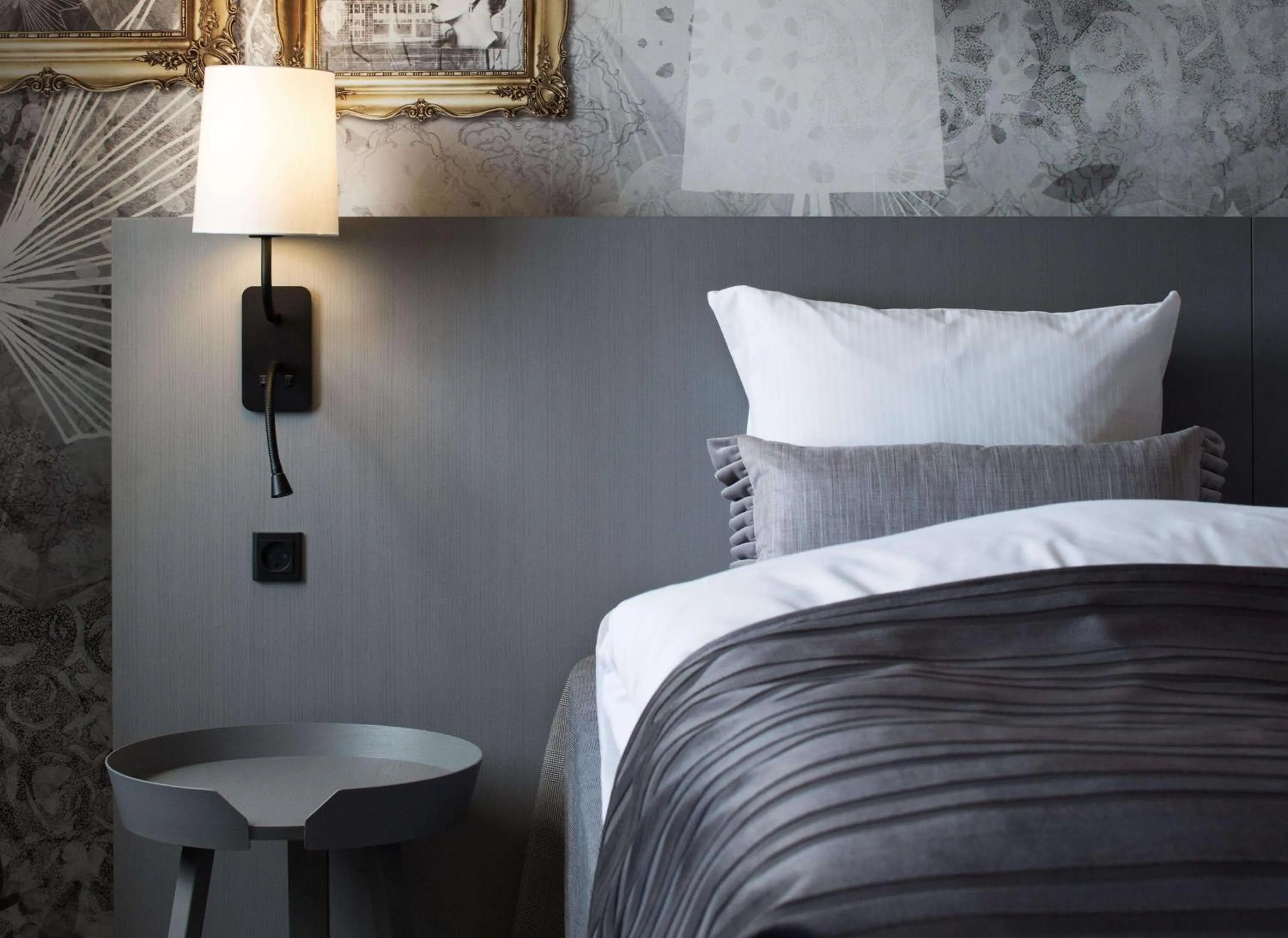 Bedroom, Bed in Scandic Regina