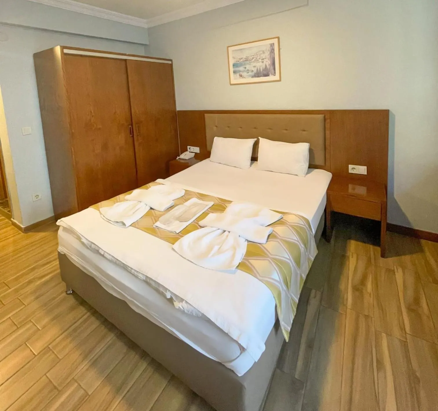 Bed in Hill River Hotel