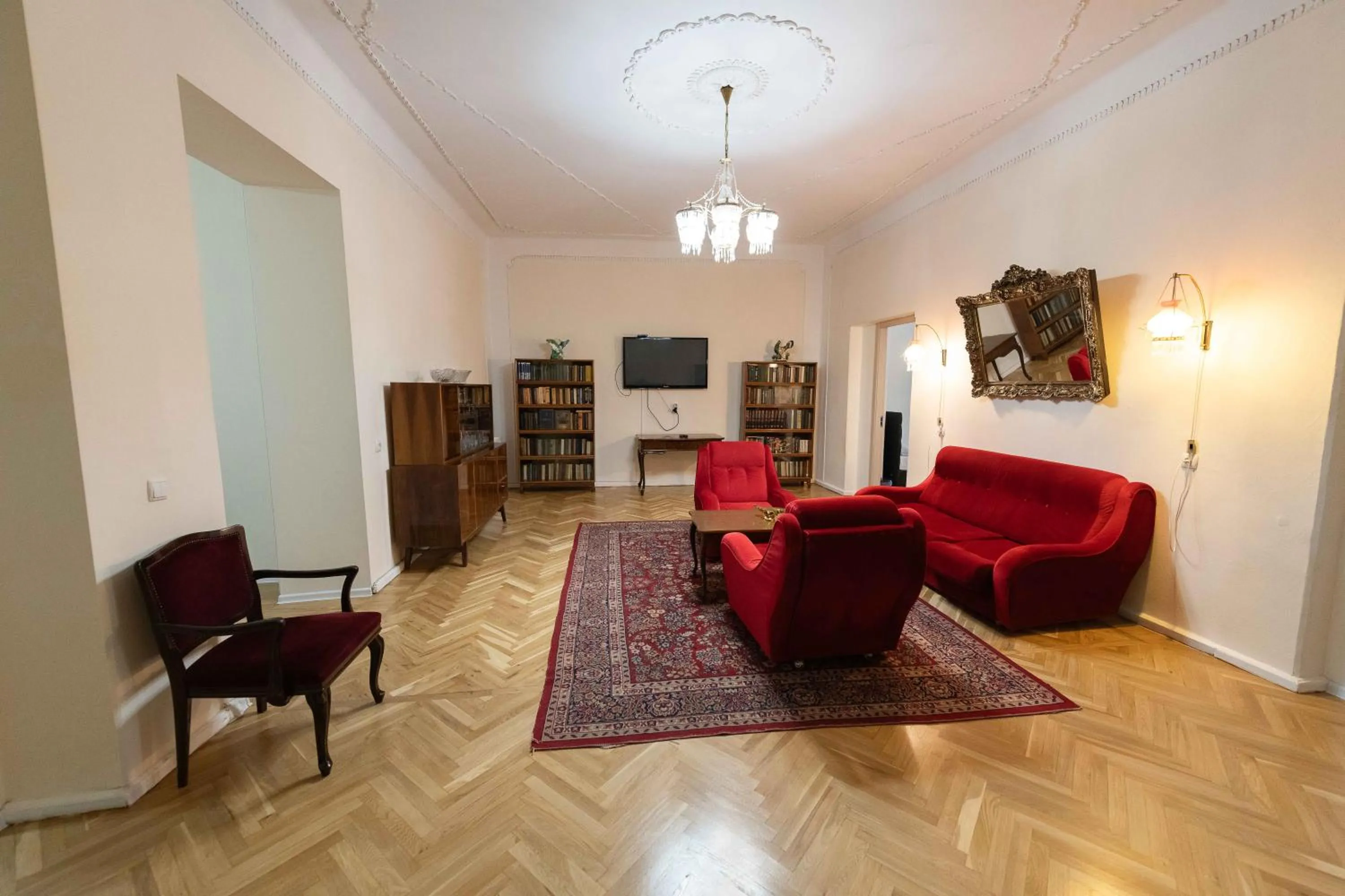 Seating area in Anna's Guest House