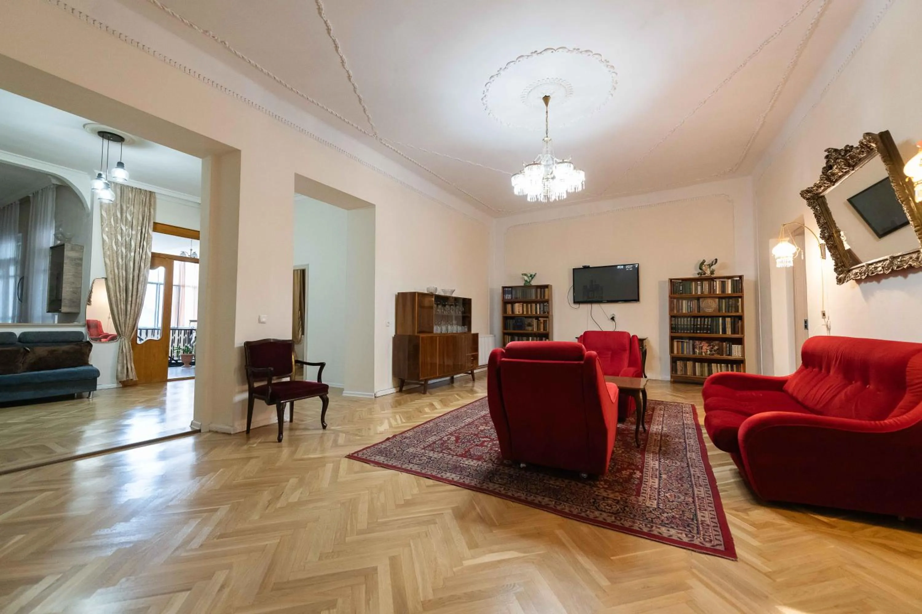 Seating area in Anna's Guest House