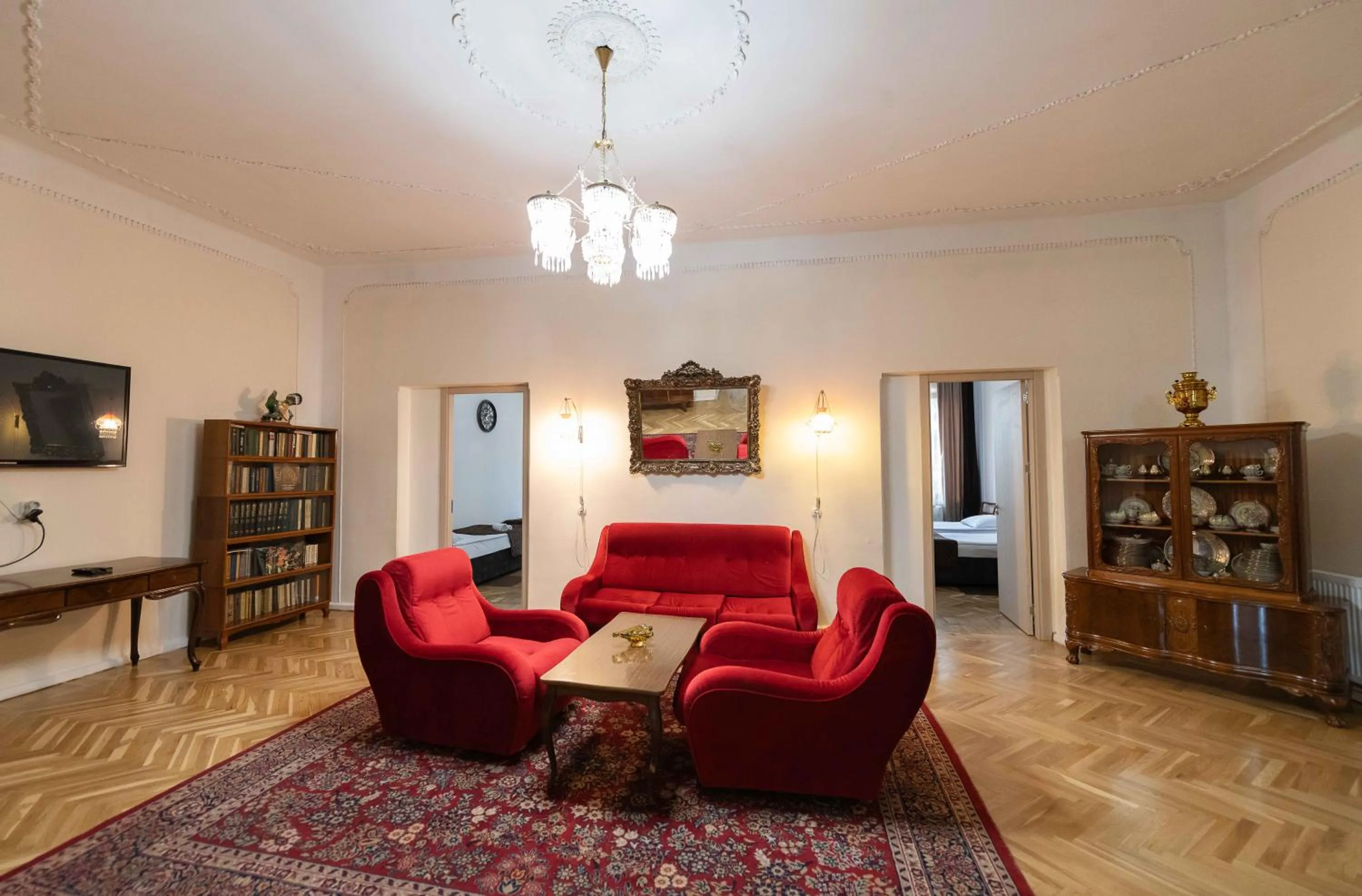 Seating area in Anna's Guest House