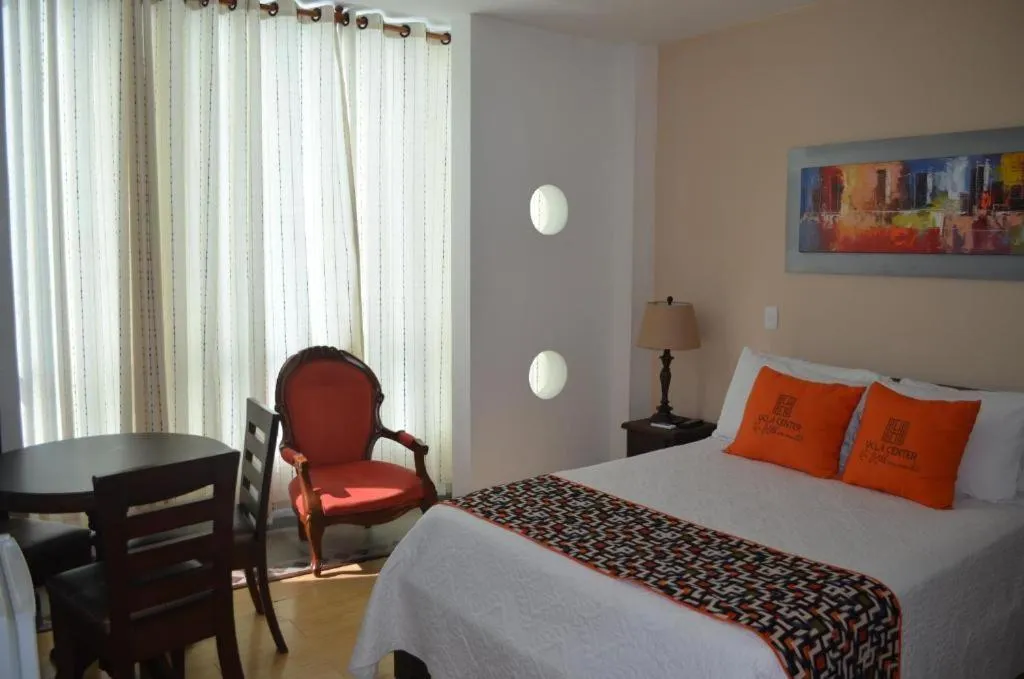 Bed in Hotel Ucla Center