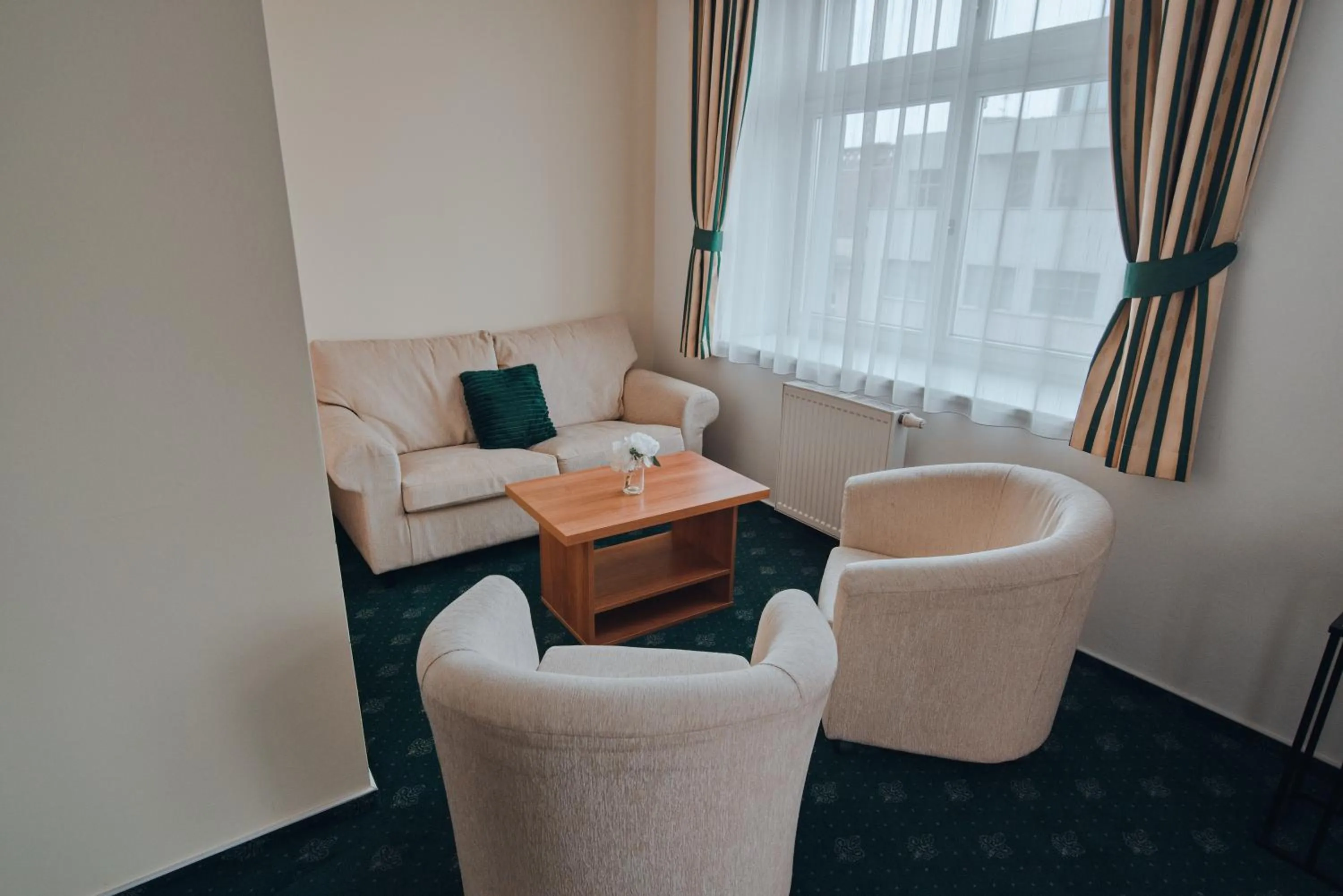 Seating area in Hotel Grand