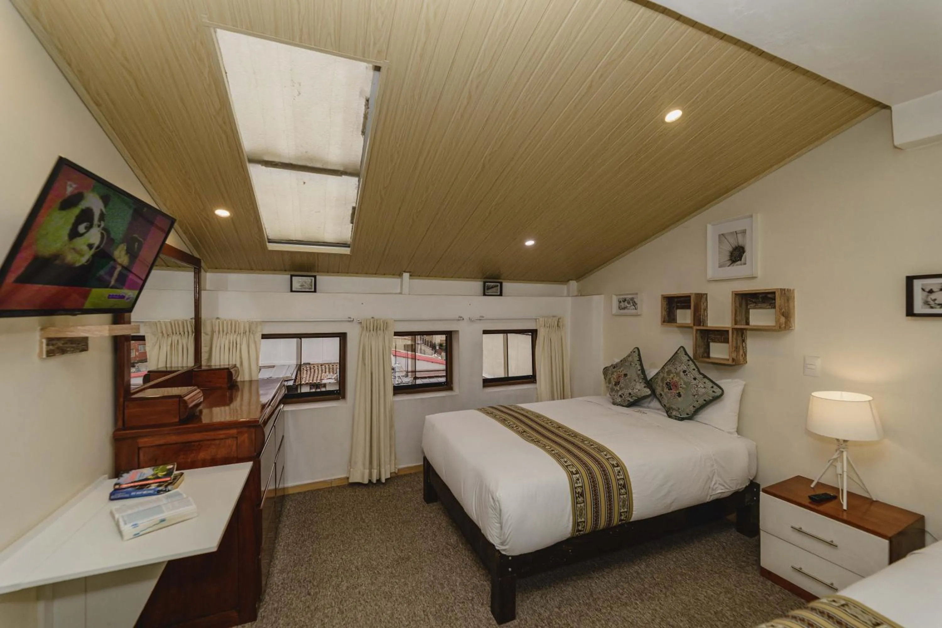 TV and multimedia, Bed in Cozy Room Cusco