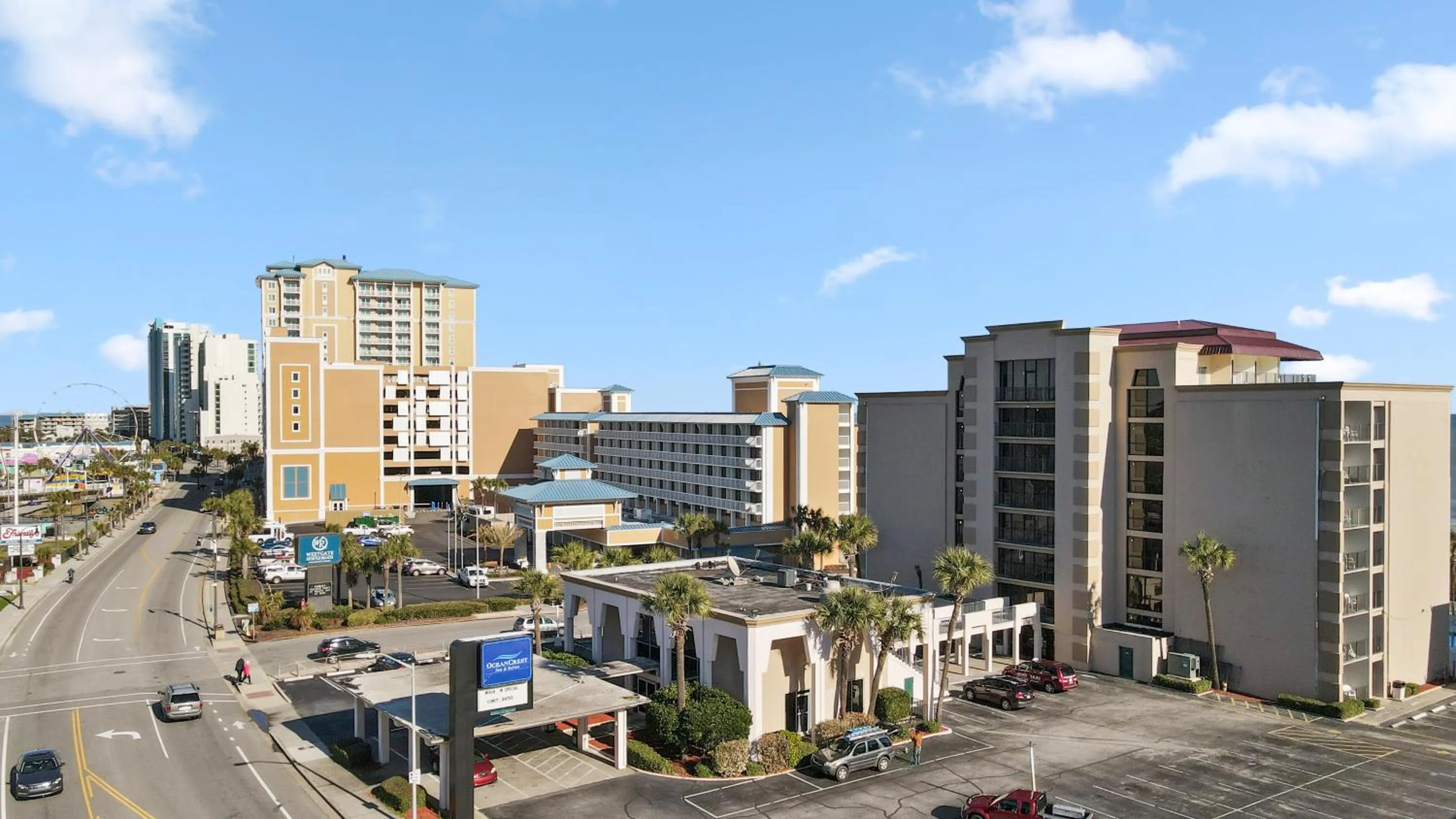 Property building in Ocean Crest Inn and Suites