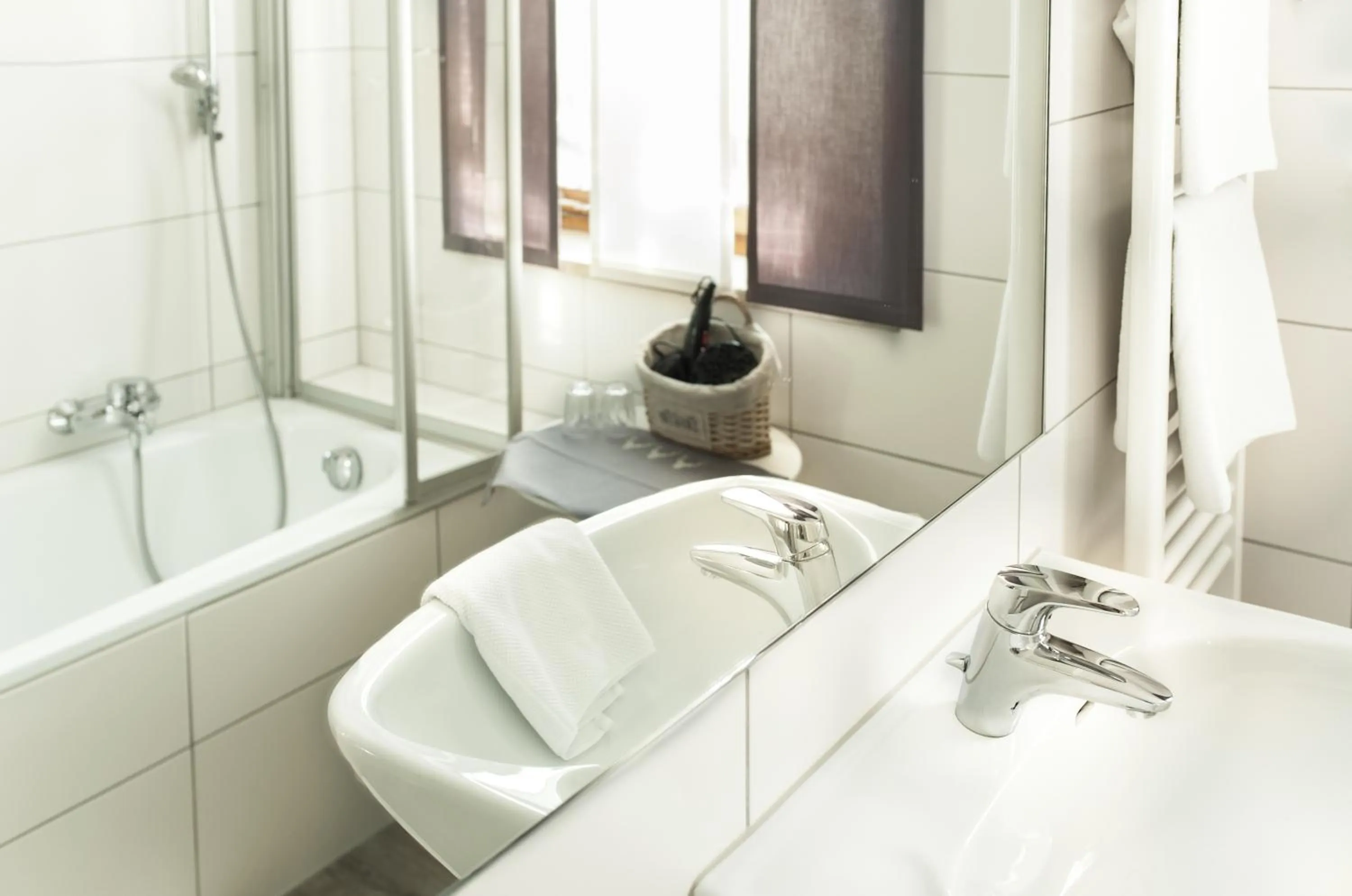 Bathroom in Hotel Jägerhof garni