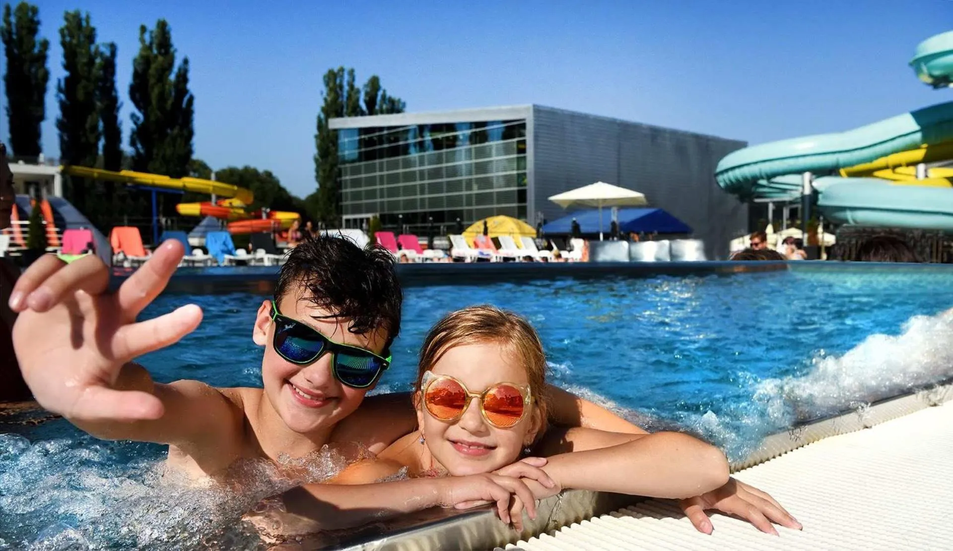 Aqua park in Hotel AquaCity Mountain View