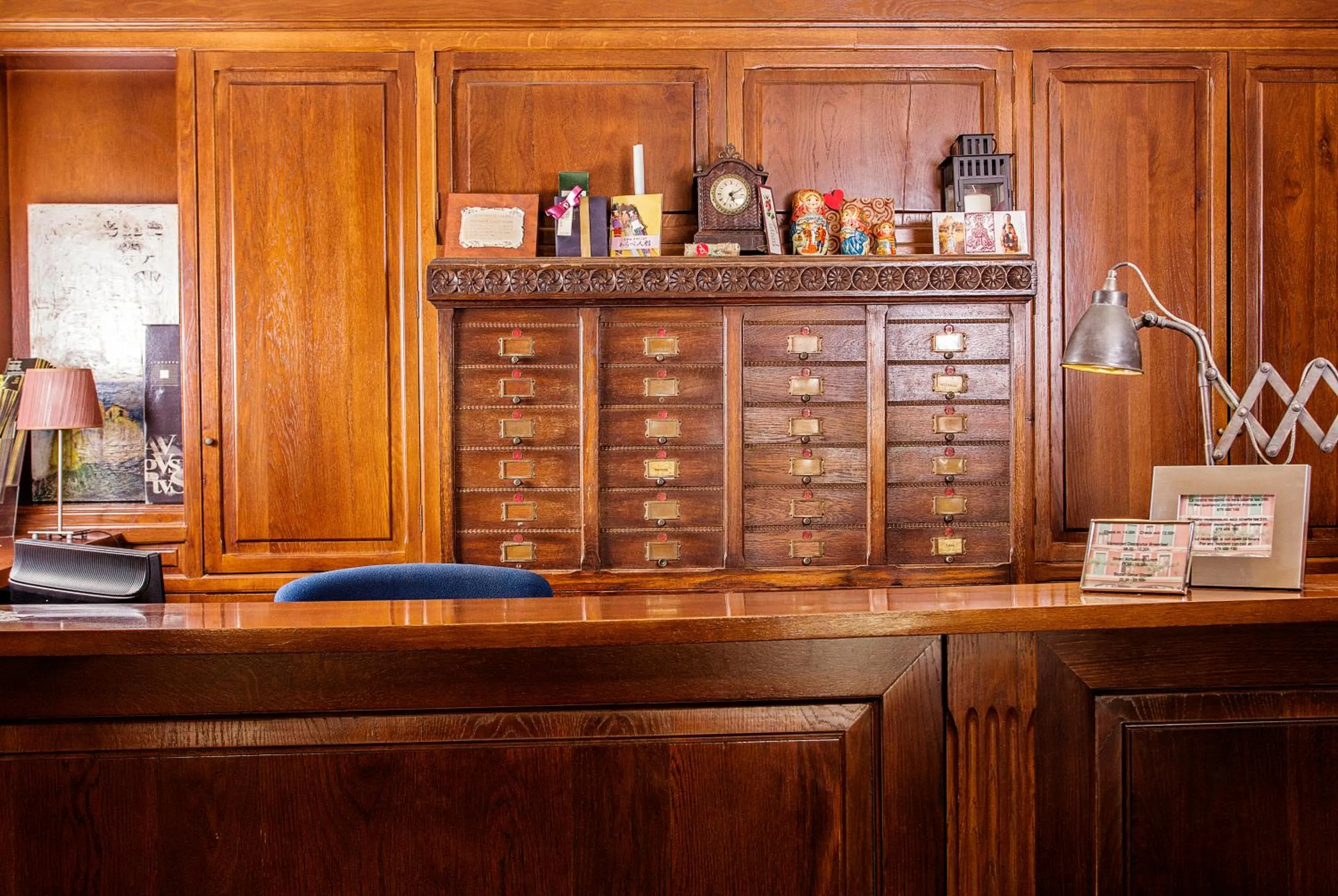 Lobby or reception in Hotel Antiga