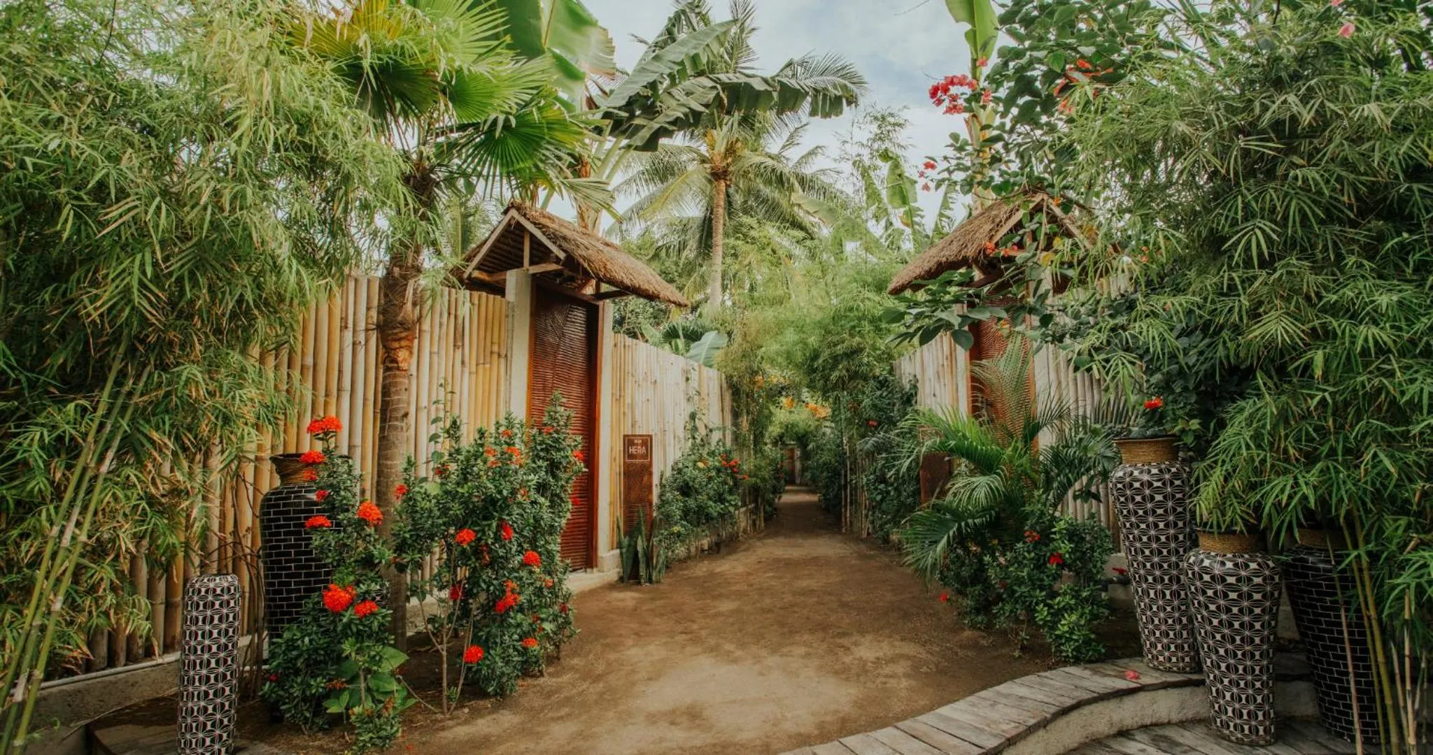 Garden in Majo Private Villas