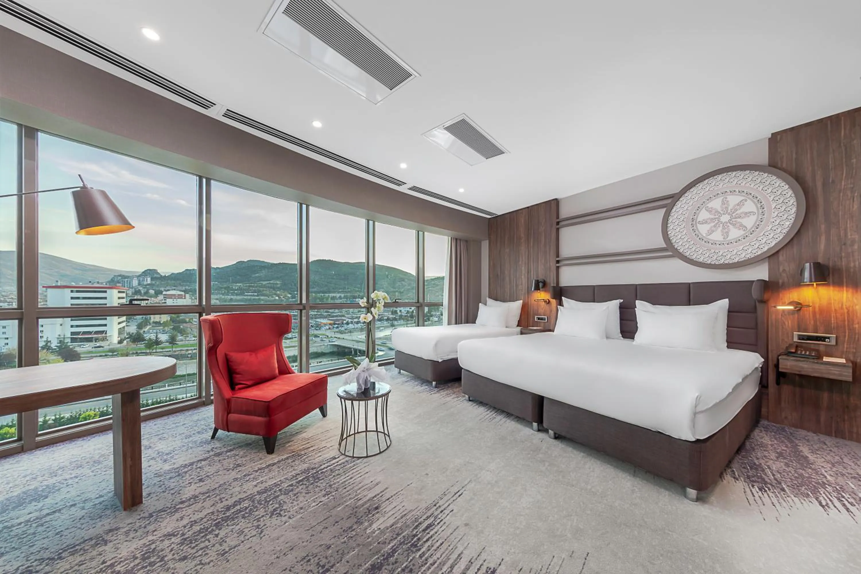 Photo of the whole room, Bed in Dedeman Tokat