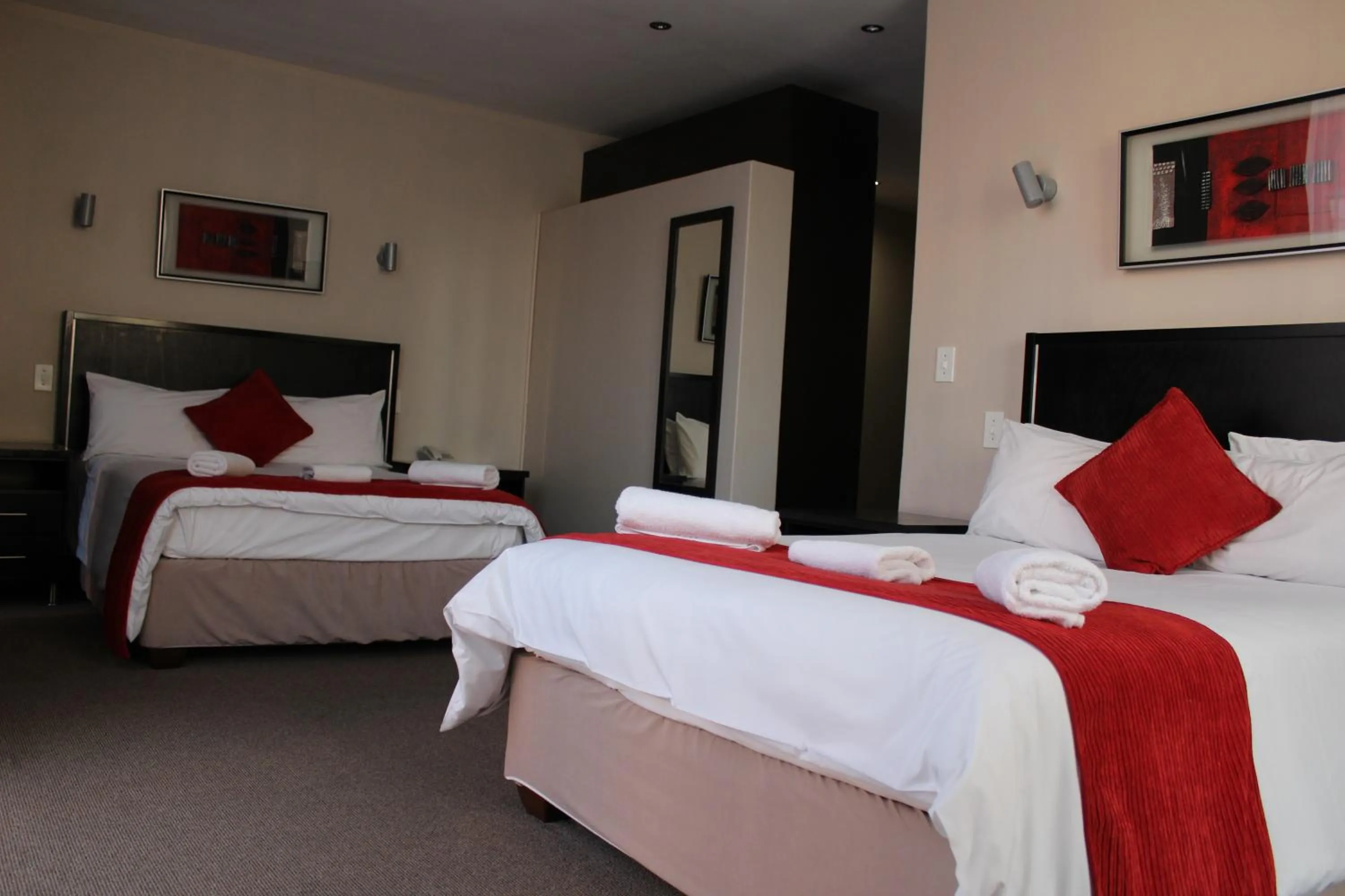 Decorative detail, Bed in Alcazaba Hotel